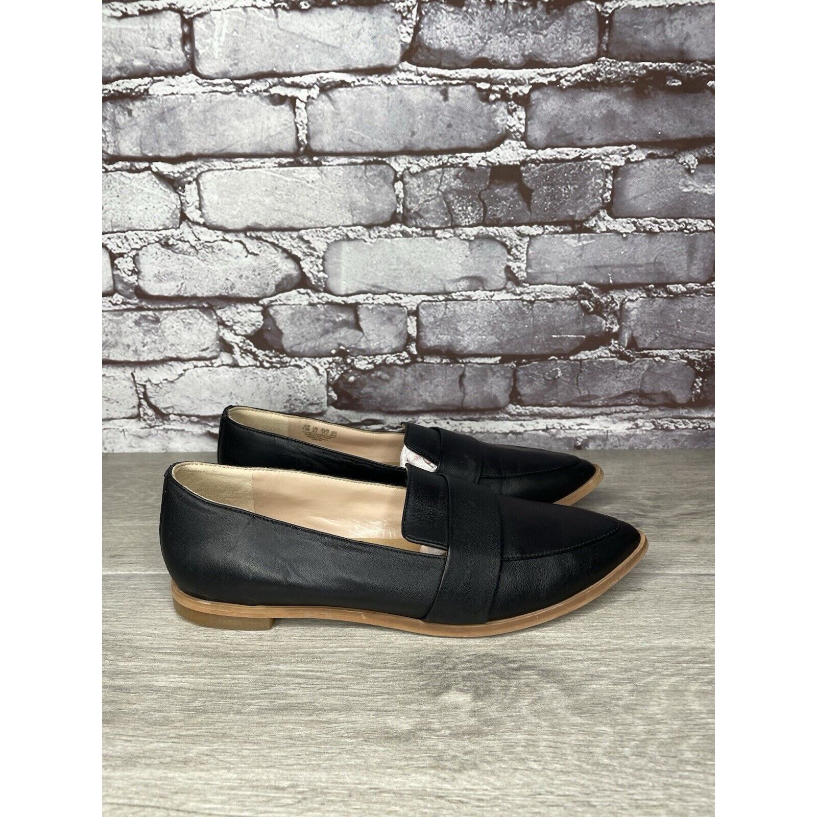 Other Dr. Scholls Original Collection Ashah Black Leather Pointed Size US 7.5 / IT 37.5 - 10 Thumbnail
