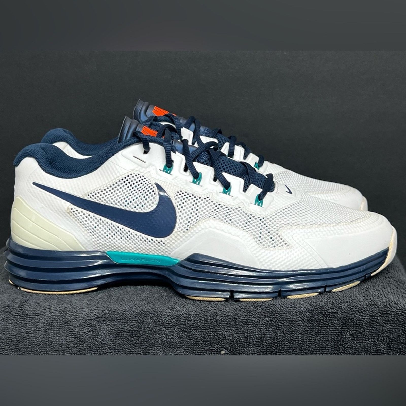 Nike Nike NFL Lunar TR1 Trainer Shoes Miami Dolphins 12.5 RARE Size US 12.5 / EU 45-46 - 5 Thumbnail