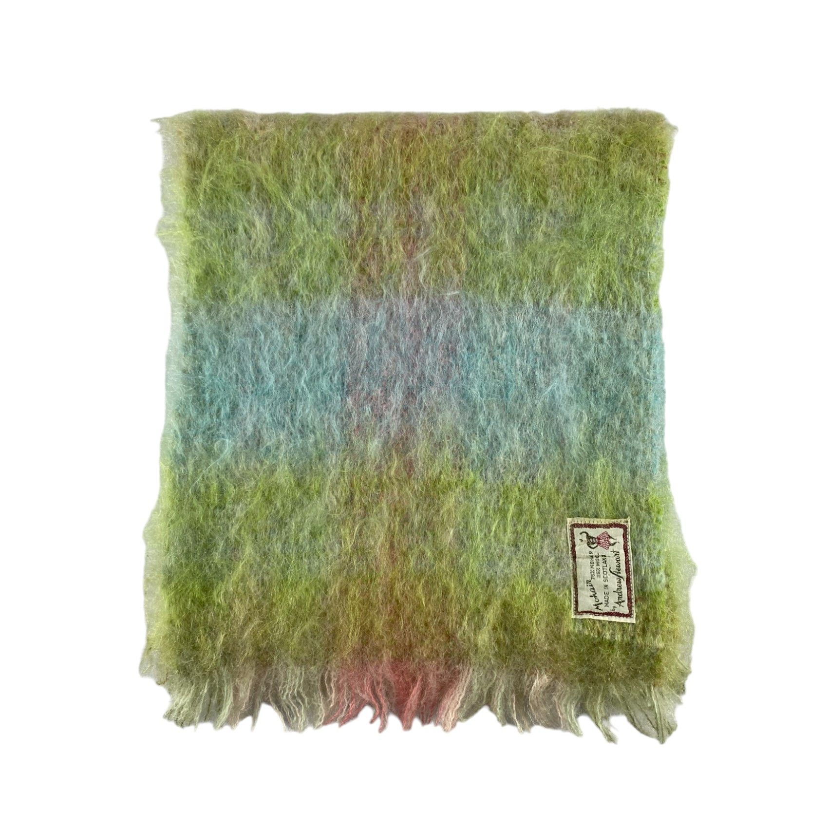Vintage Vintage Mohair Scarf / Muffler / Neckwear Size ONE SIZE - 2 Thumbnail