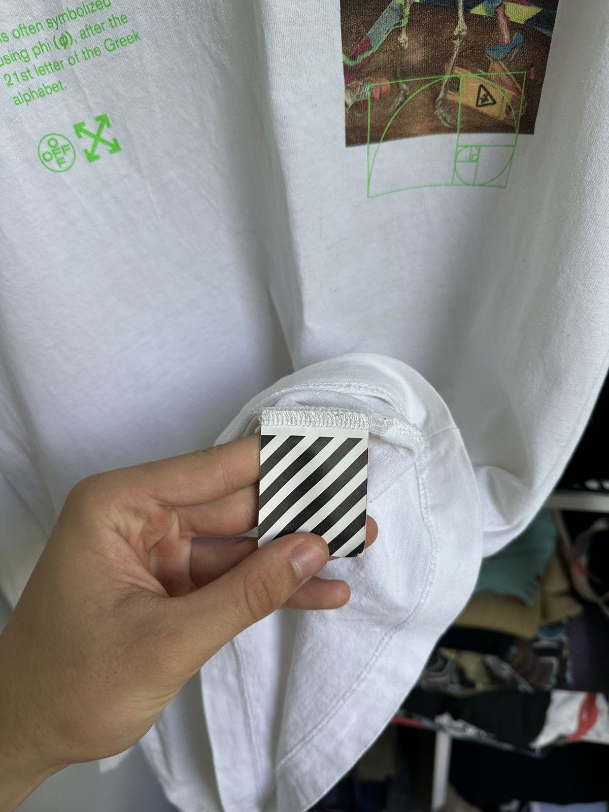 Off-White 🔥OFF-WHITE GOLDEN RATIO PASCAL PAINTING LONG SLEEVE🔥 Size US M / EU 48-50 / 2 - 14 Thumbnail