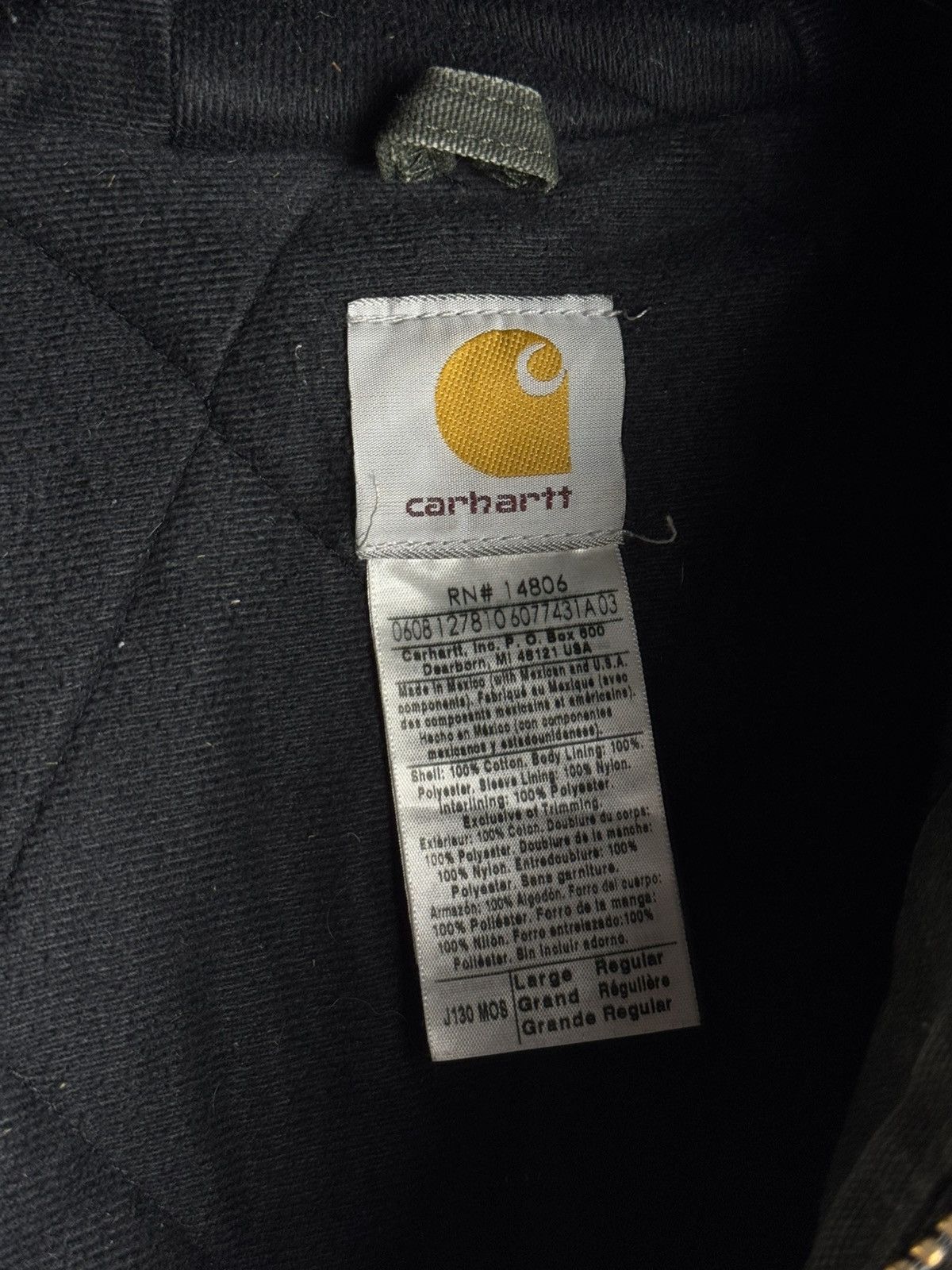 Carhartt Vintage 90s Carhartt Acrive J130 Moss Jacket Green Size US M / EU 48-50 / 2 - 7 Thumbnail