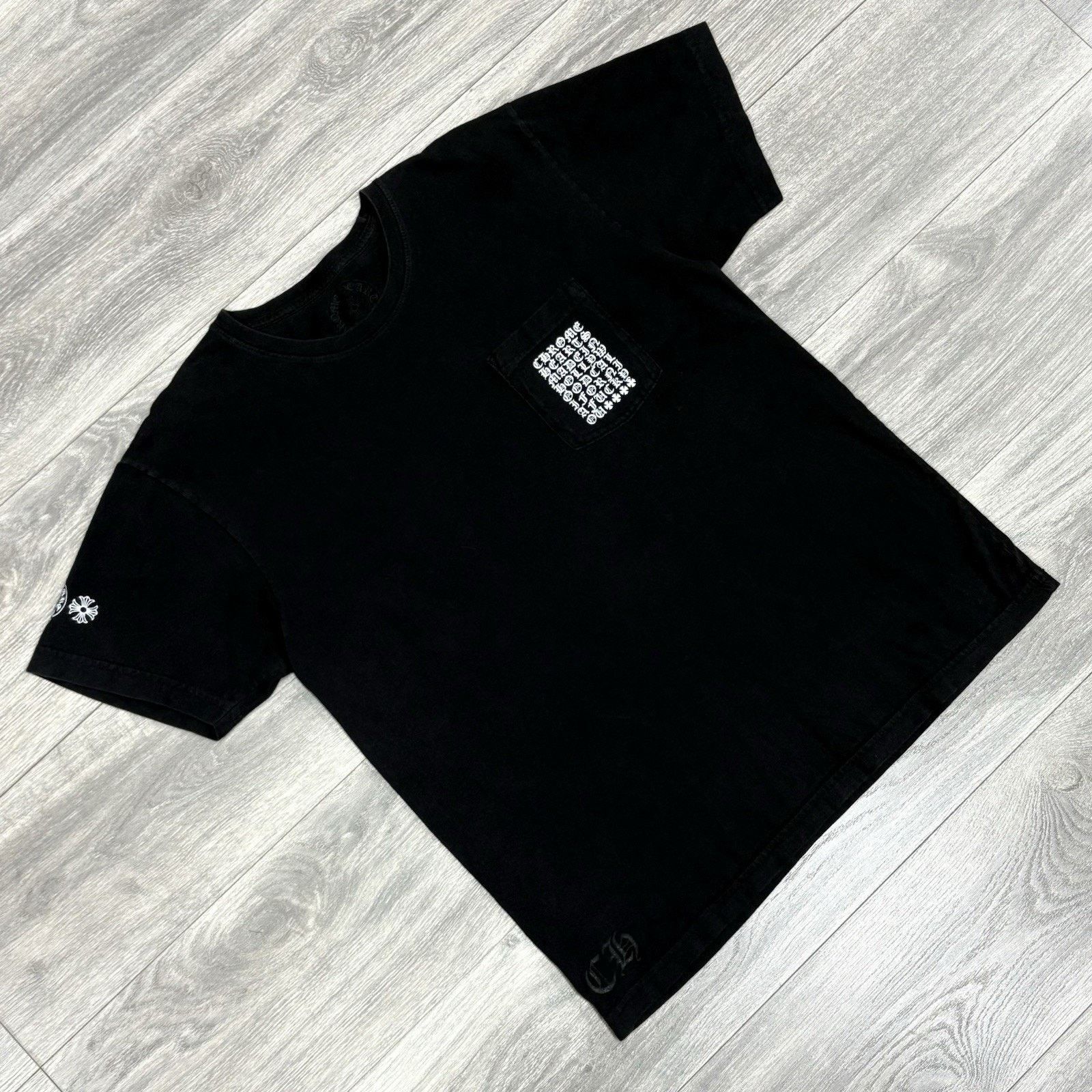 Chrome Hearts Size M - Chrome Hearts Multi Logo T-Shirt | GOOD CONDITION! Size US M / EU 48-50 / 2 - 3 Thumbnail
