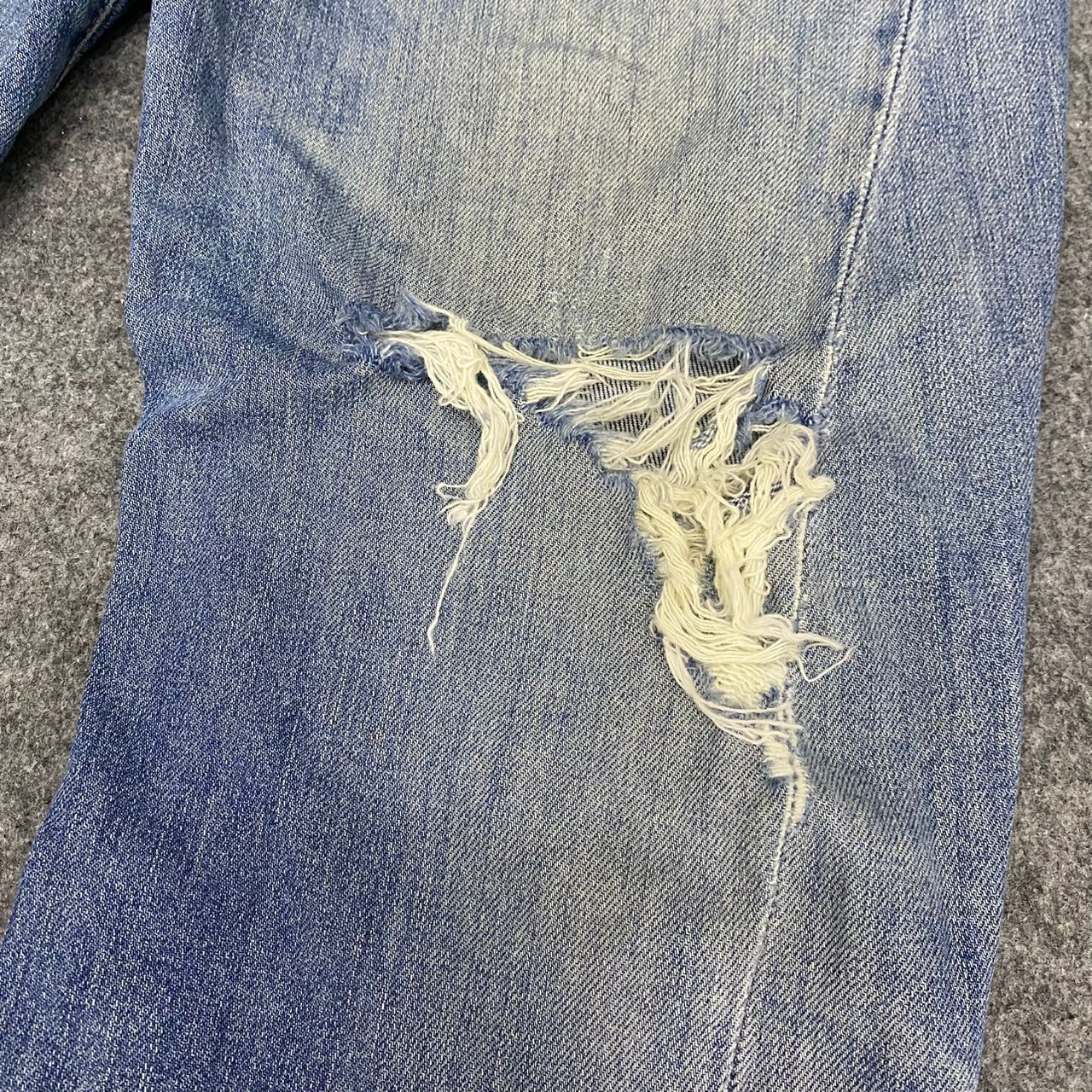 Levi's 💥Best Offer💥Vintage Levis Engineering Distressed Denim Size US 33 - 10 Thumbnail