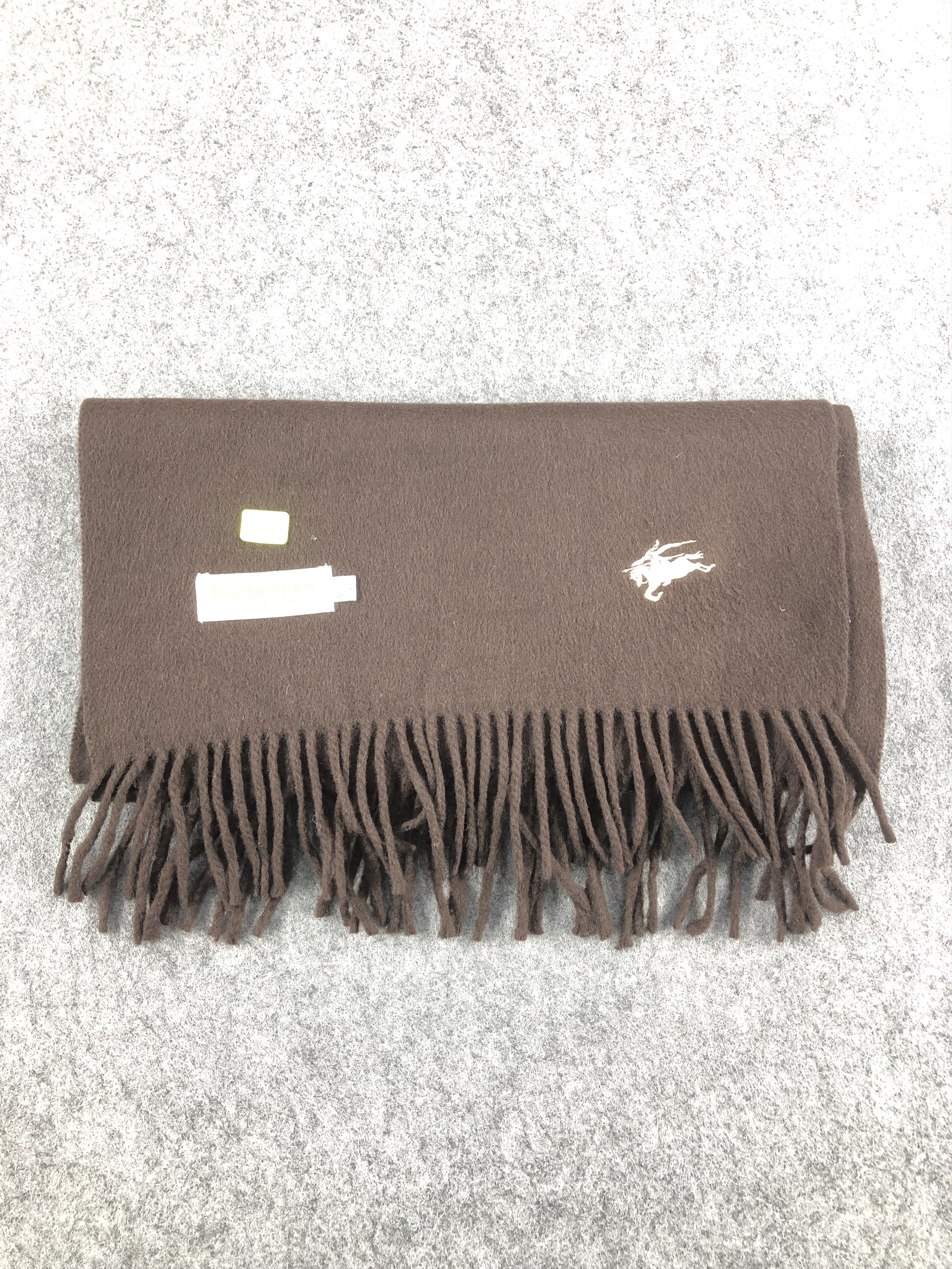 Burberry Burberry Pure Cashmere Scarf / Muffler / Neckwear Size ONE SIZE - 7 Thumbnail