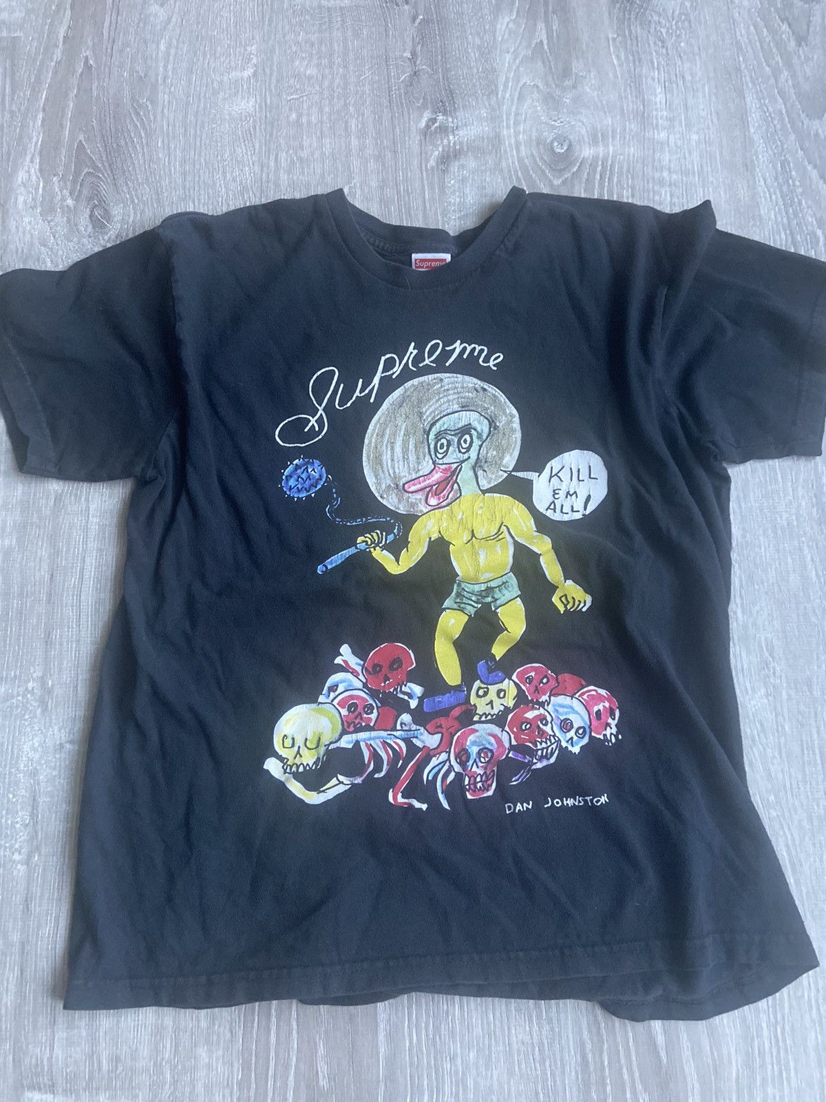 Supreme Supreme Daniel Johnston Kill Em All T-Shirt Size US M / EU 48-50 / 2 - 1 Thumbnail