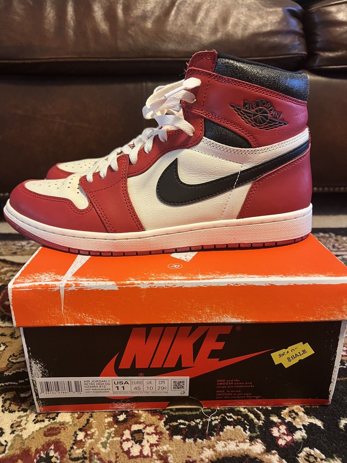 Nike Nike Air Jordan 1 Lost and Found | Grailed