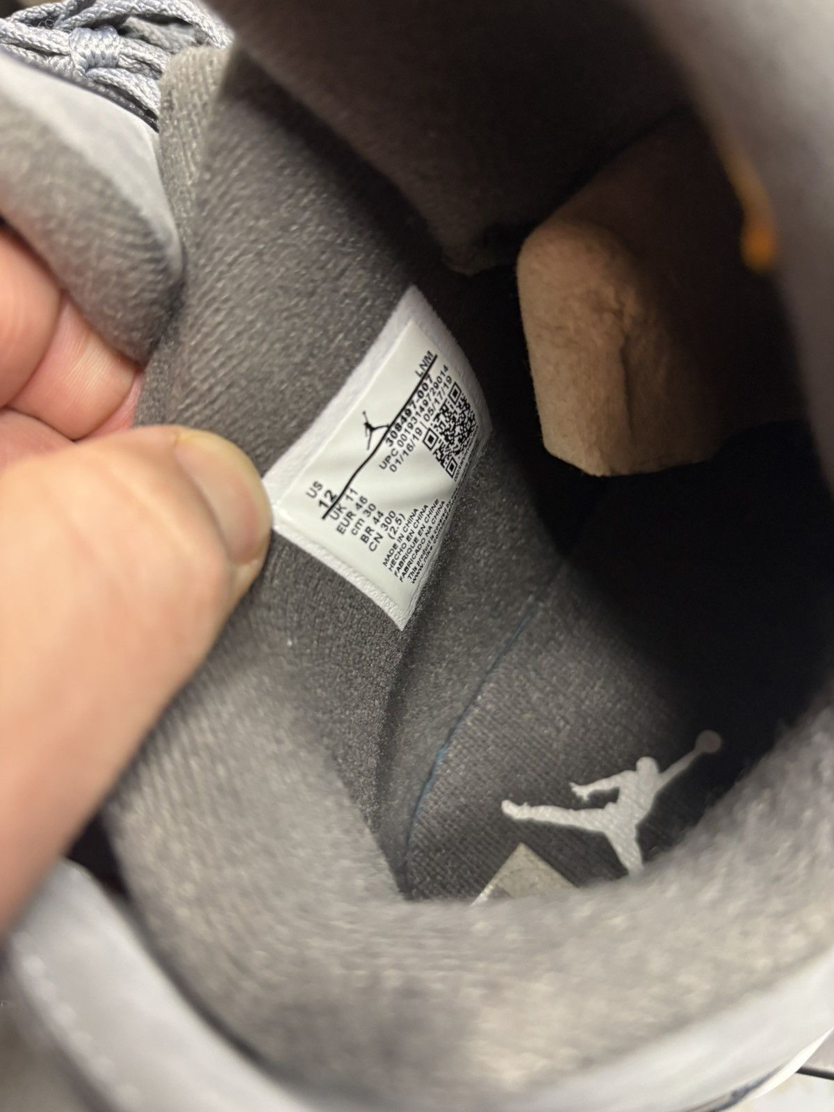 Jordan Brand Jordan Retro 4 ‘cool grey’ Size US 12 / EU 45 - 6 Thumbnail