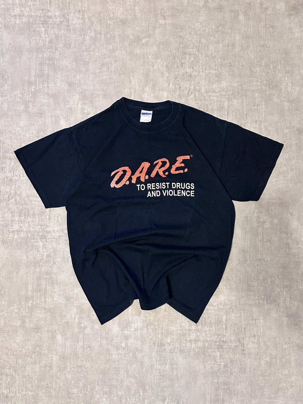 Dare Resist Drugs Tee ERD Grunge