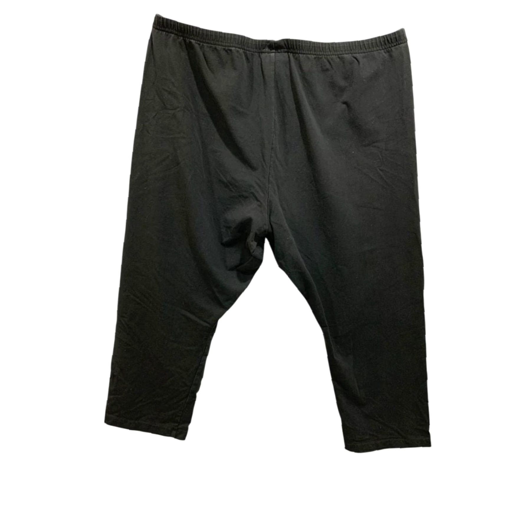 J. Jill J.Jill Womens XL Soft Knit Capri Leggings Pull On Black Size 40" / US 18 - 4 Thumbnail