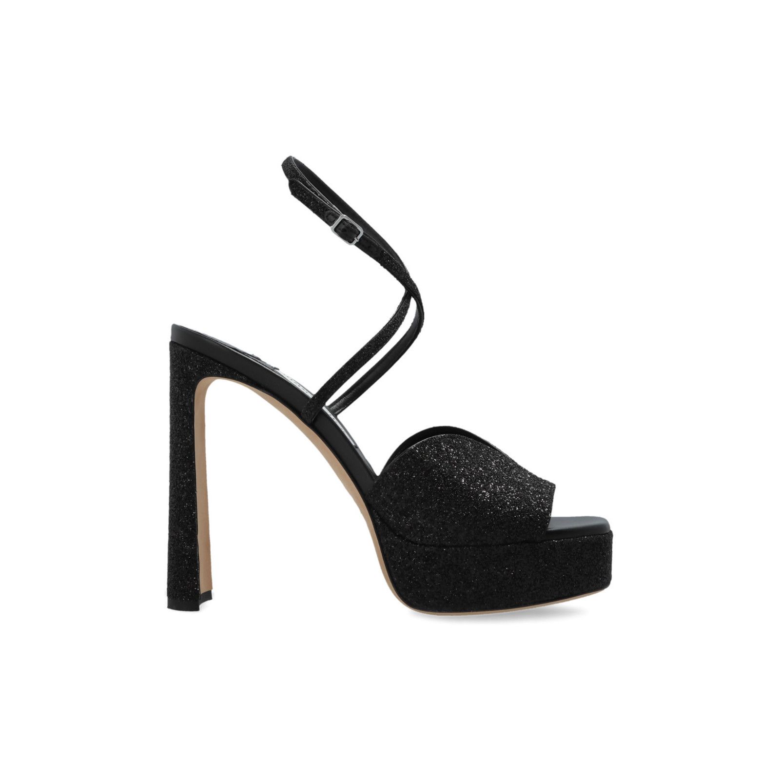Jimmy Choo 'sacora' Black Platform Sandals (, Women's (Size 10)