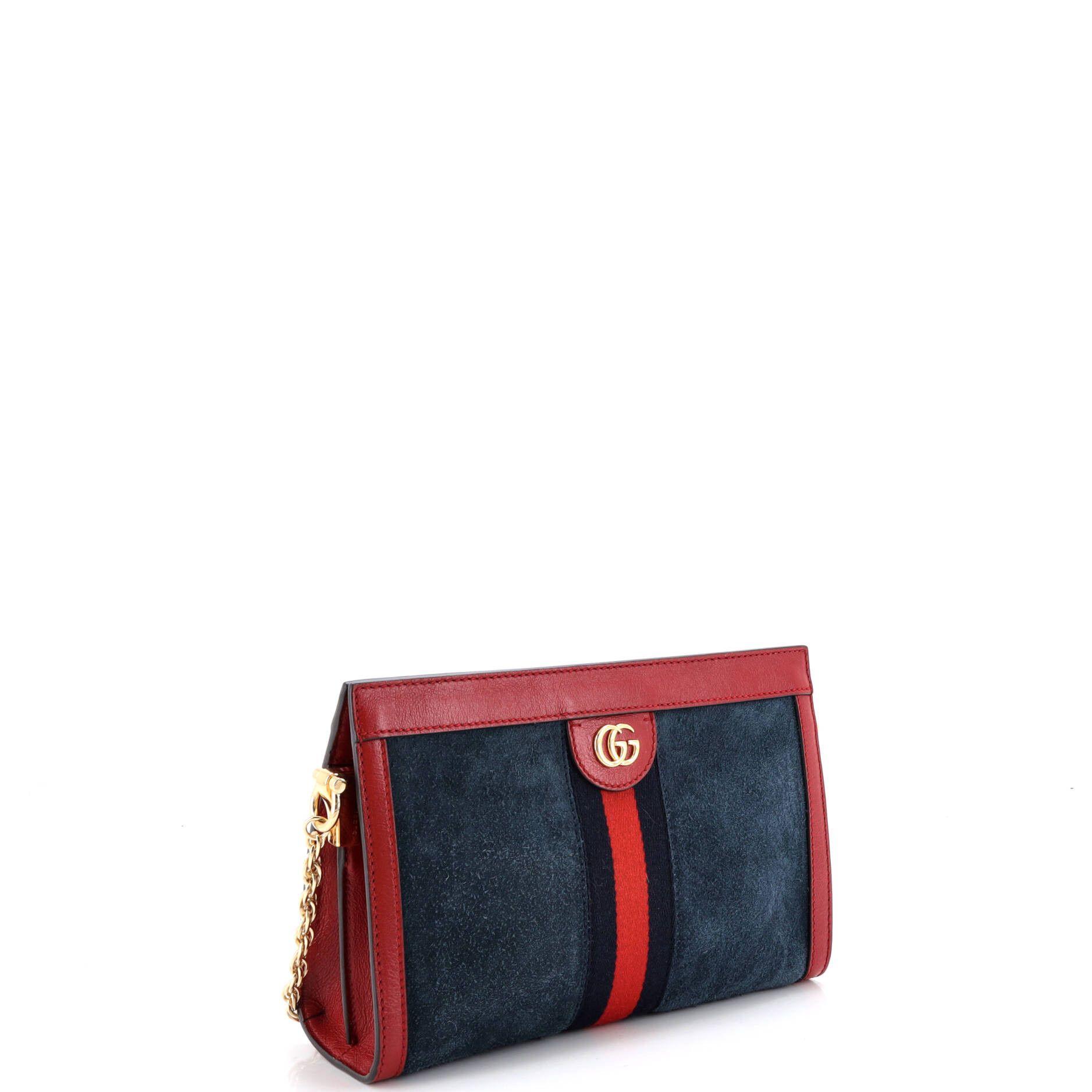 Gucci Ophidia Chain Shoulder Bag Suede Small Size ONE SIZE - 1 Thumbnail
