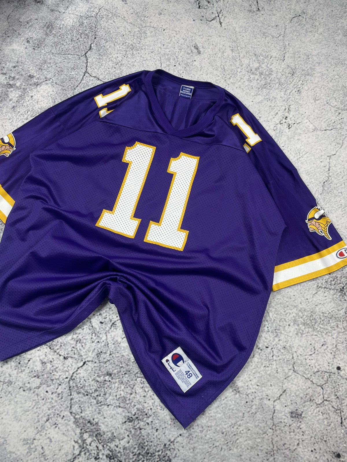 Champion Vintage Champion XL Minnesota Vikings #11Culpepper NFLJersey Size US XL / EU 56 / 4 - 1 Thumbnail