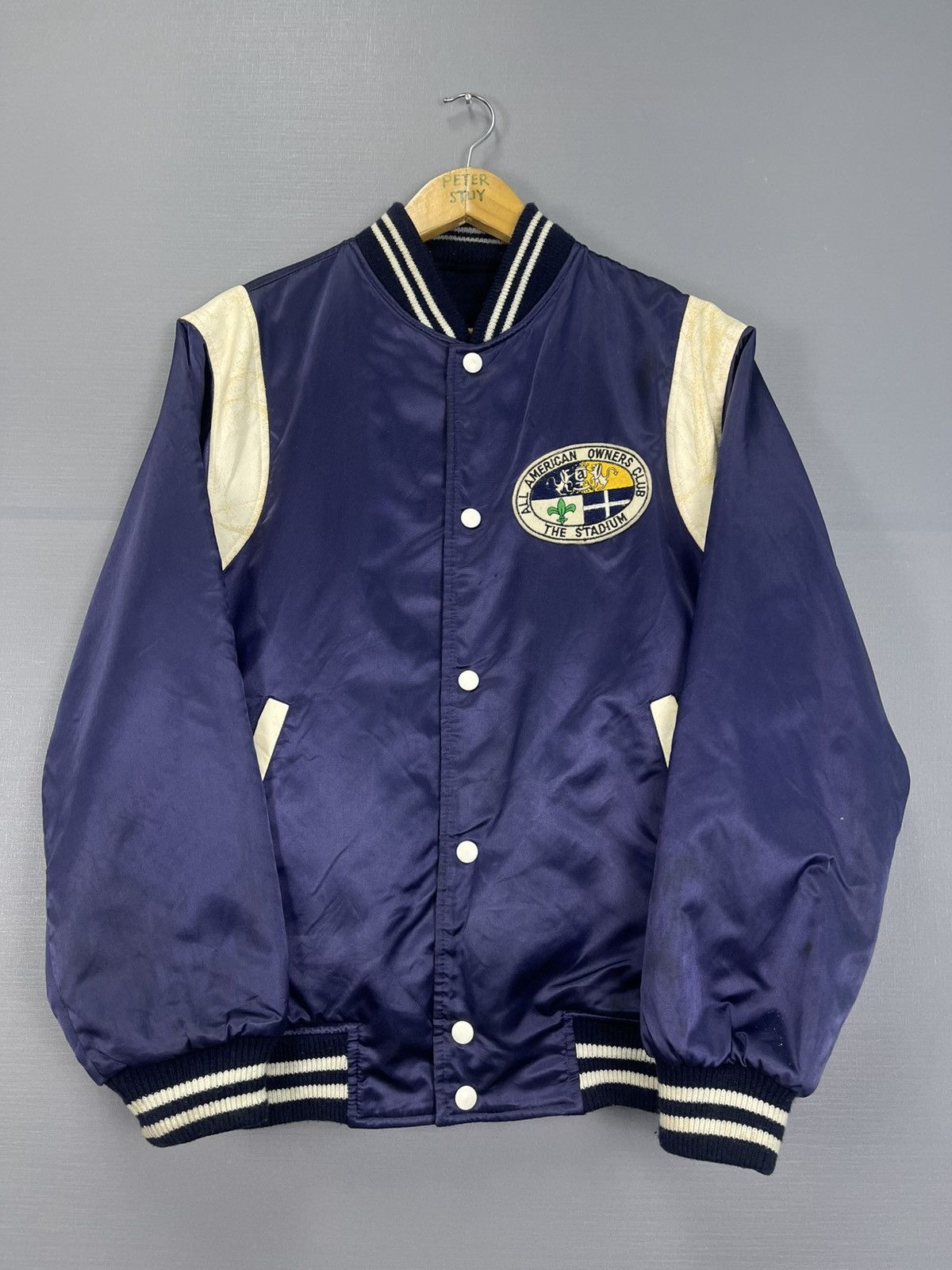 Vintage Vintage All American Owners Club Stadium Jacket Size US L / EU 52-54 / 3 - 9 Thumbnail