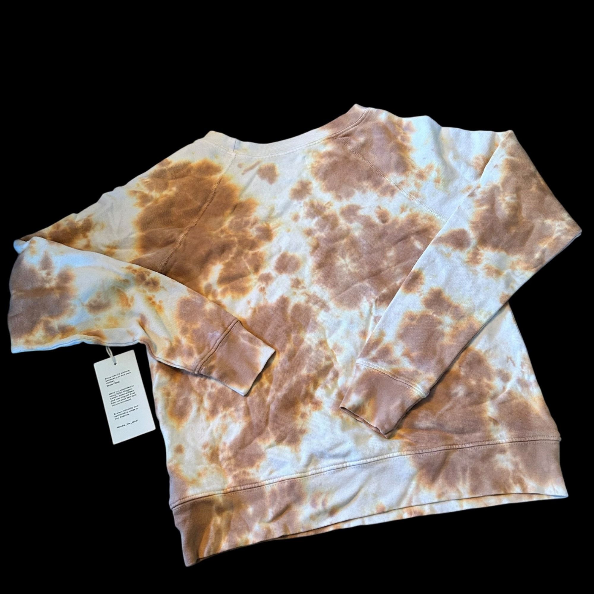 Other NWT Mate 100% Organic Terry Raglan Grunge Sweatshirt XS Size XS / US 0-2 / IT 36-38 - 5 Thumbnail