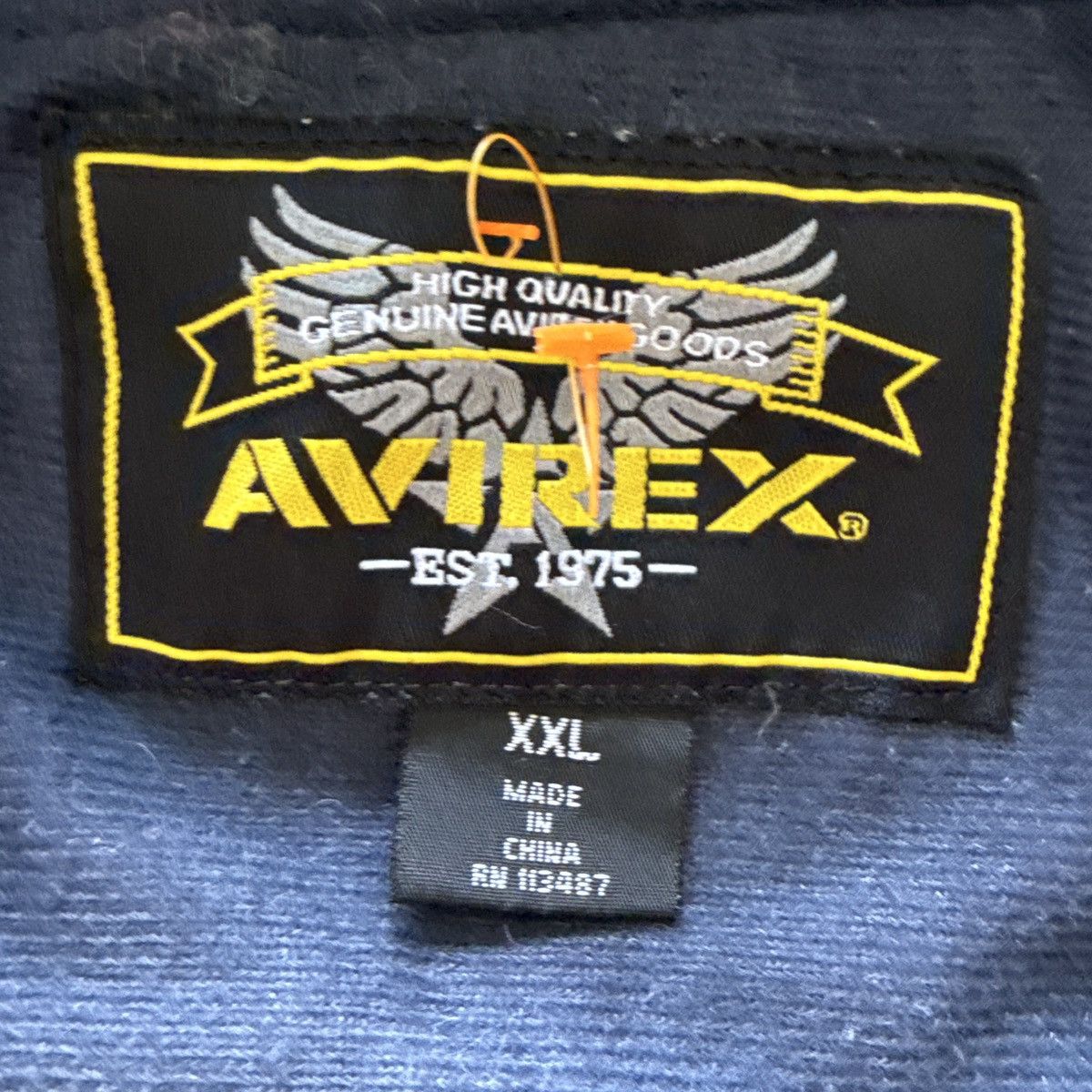 Avirex Vintage Y2K Avirex Nylon Varsity Baseball Jacket Size US XXL / EU 58 / 5 - 3 Thumbnail