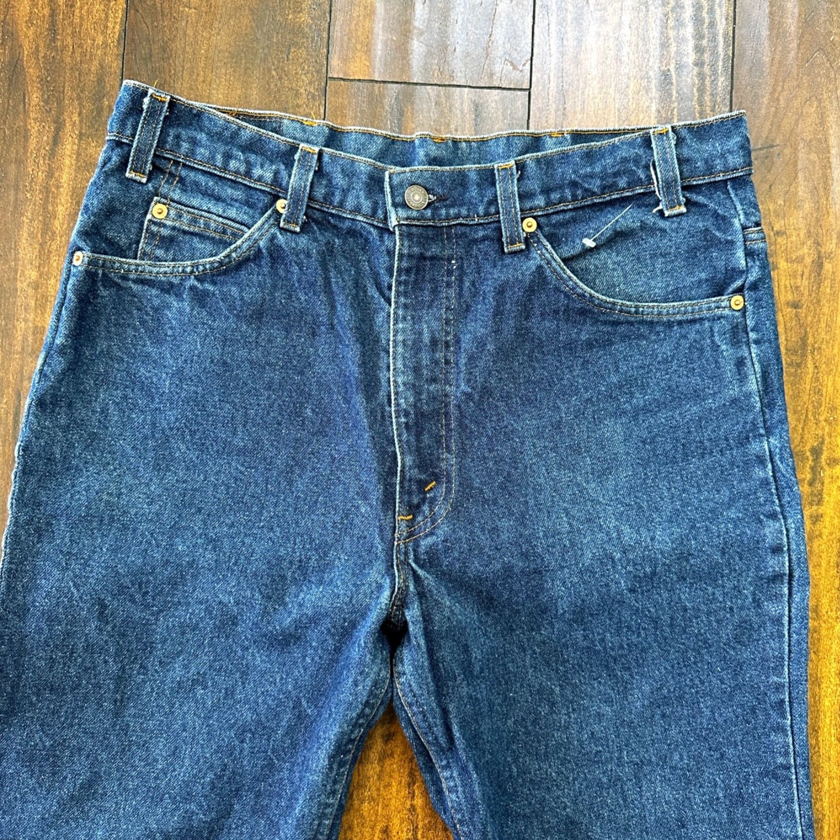 Levi's VINTAGE Levi's 517 Jeans Bootcut Mens 36x33 34x29 Blue Denim 80s USA Orange Tab Size US 36 / EU 52 - 2 Thumbnail