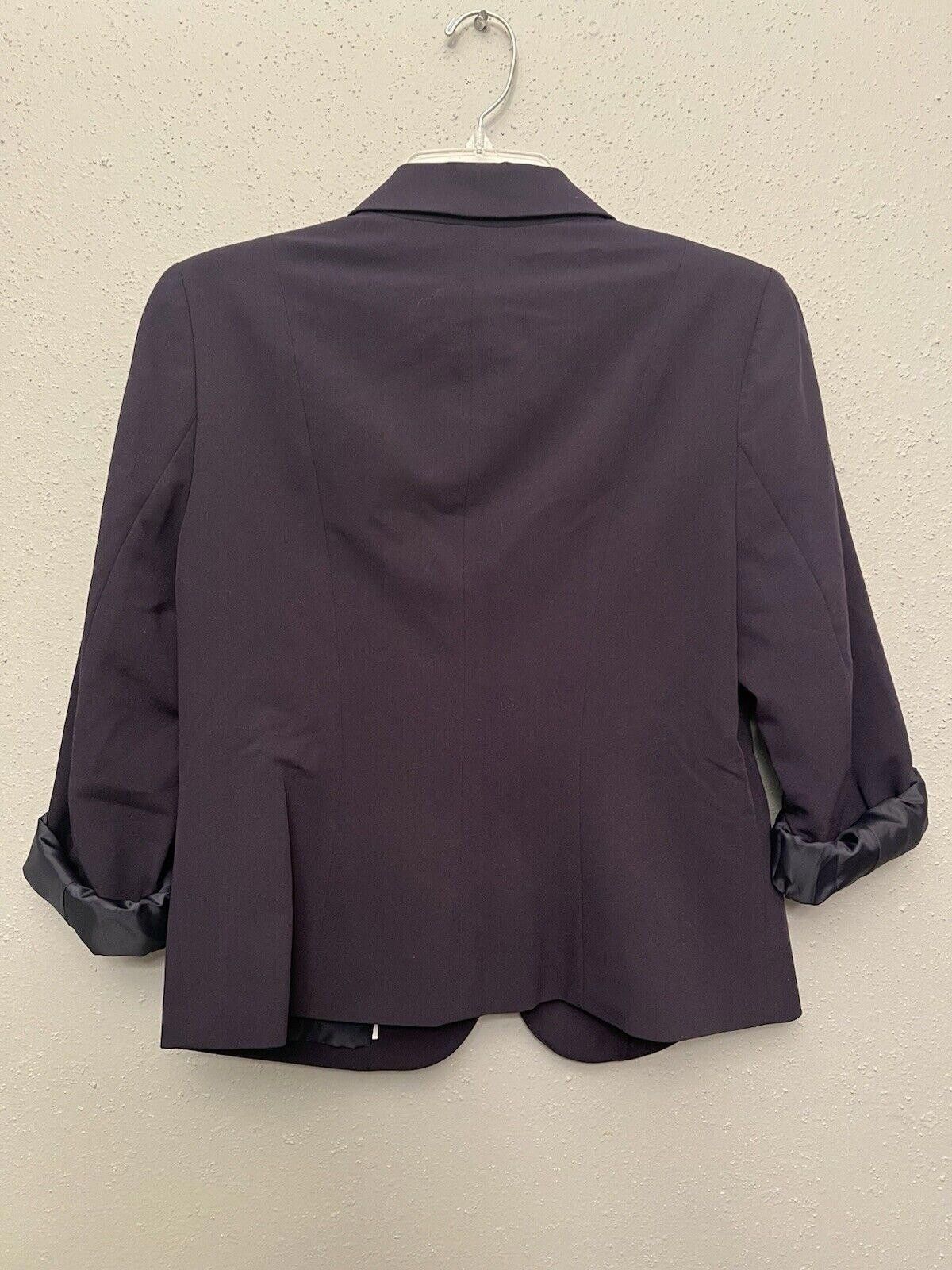 Worthington Womens Worthington Black Suit Jacket Size Medium Size M / US 6-8 / IT 42-44 - 2 Thumbnail
