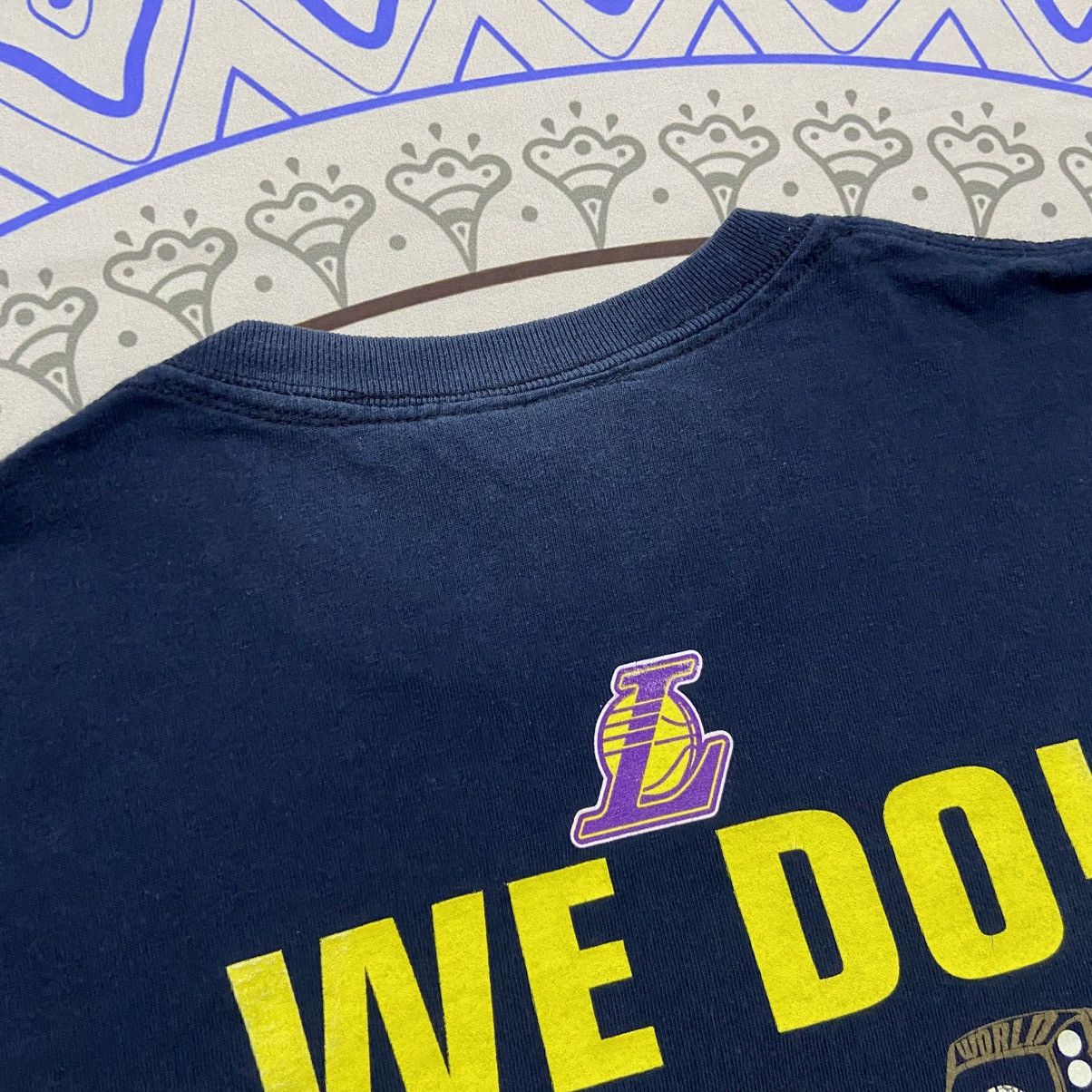 NBA × Vintage Vintage Y2K Lakers Got Rings? Size US M / EU 48-50 / 2 - 7 Thumbnail