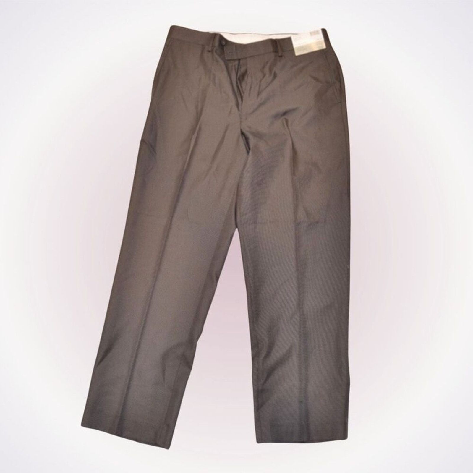 Other Louis Raphael tailored brown trousers | Sz 34 x 30, NWT Size US 34 / EU 50 - 1 Thumbnail
