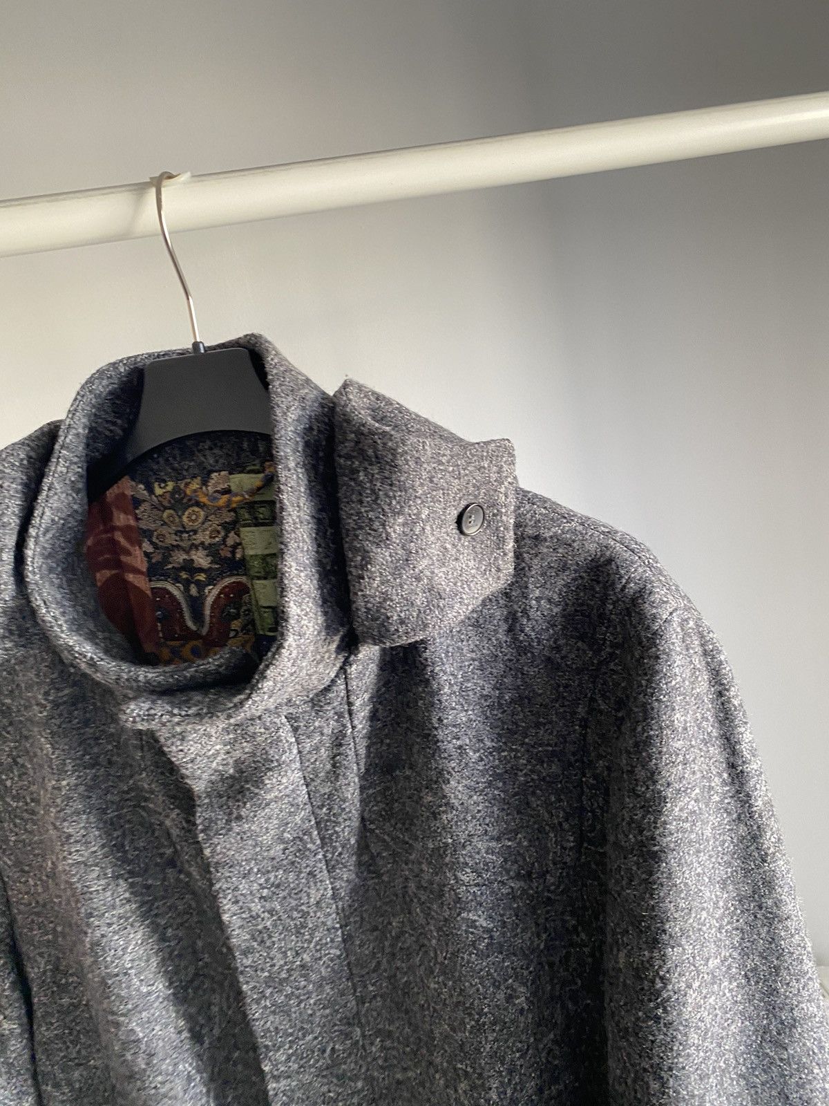 Etro Etro Wool Coat Size US L / EU 52-54 / 3 - 8 Thumbnail