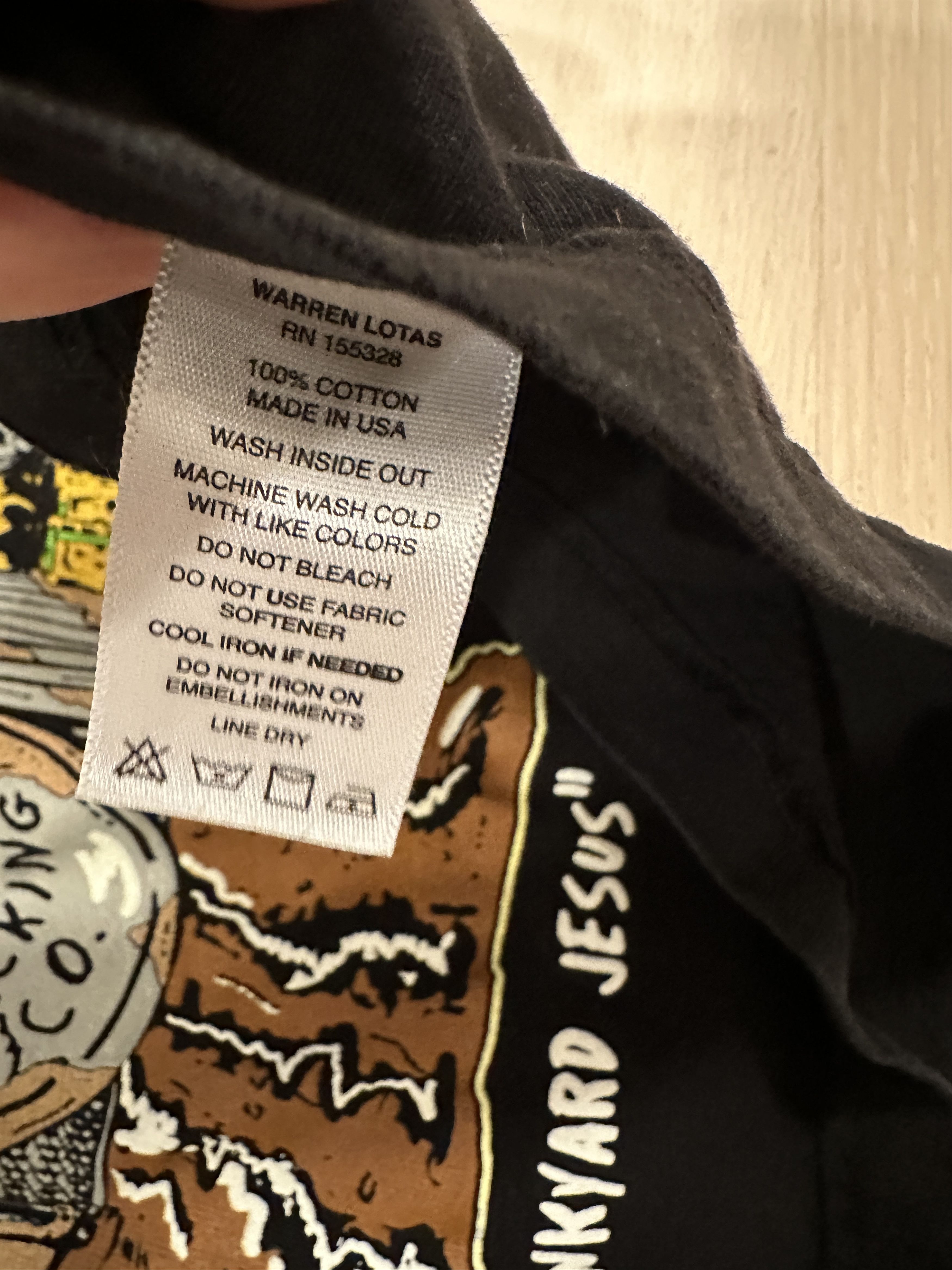Billy Hill × Warren Lotas WL X Billy Hill Junkyard Jesus T-Shirt Size US S / EU 44-46 / 1 - 5 Thumbnail
