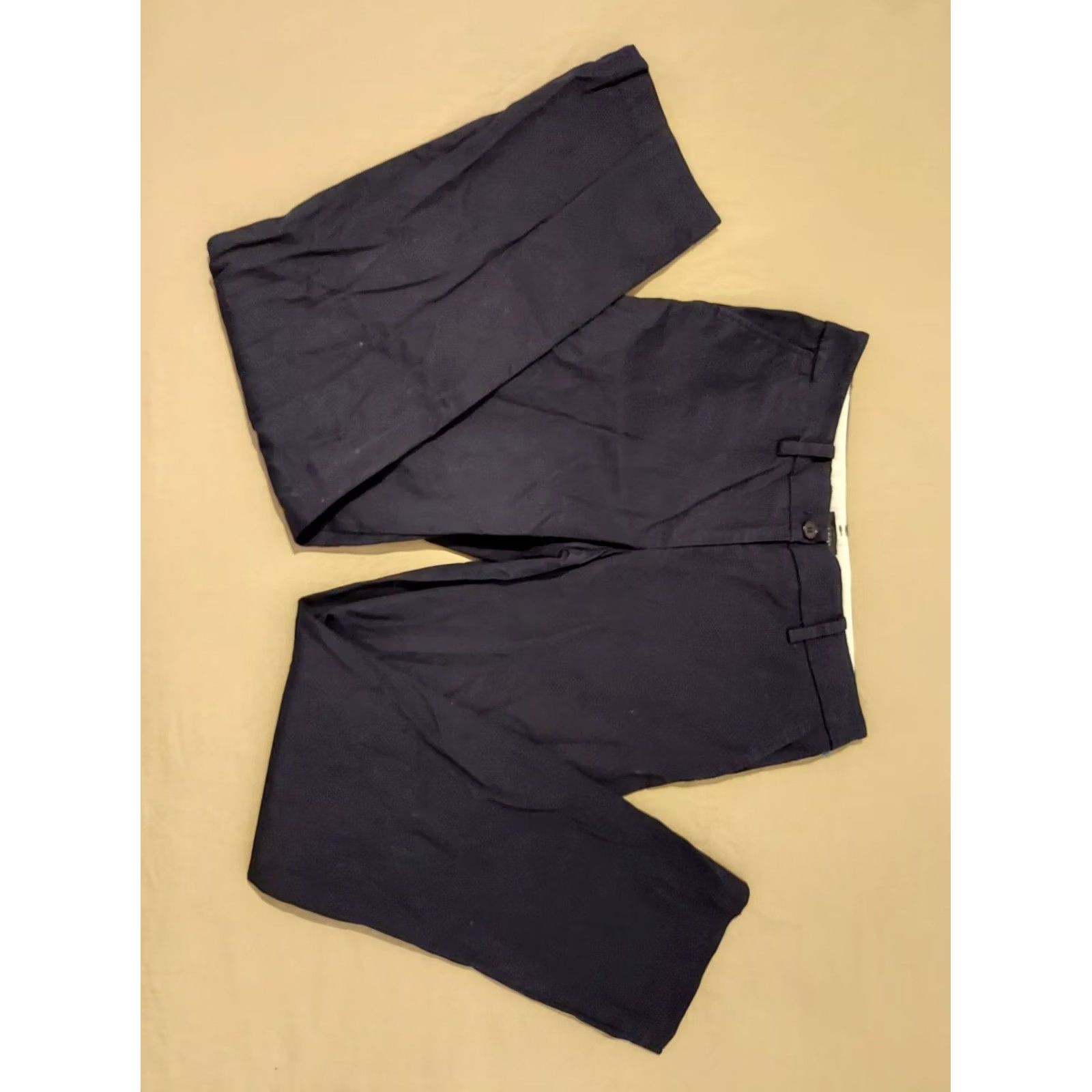 Talbots Talbots Black Cotton Chino Slack Trouser Dress Pants Womens 8 Size 30" / US 8 / IT 44 - 2 Thumbnail