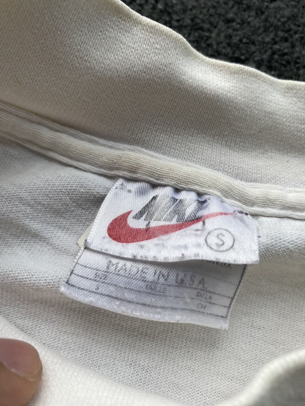 Nike 🔥90s Nike Aquatics logo unique rare long sleeve mens s usa Size US S / EU 44-46 / 1 - 3 Thumbnail