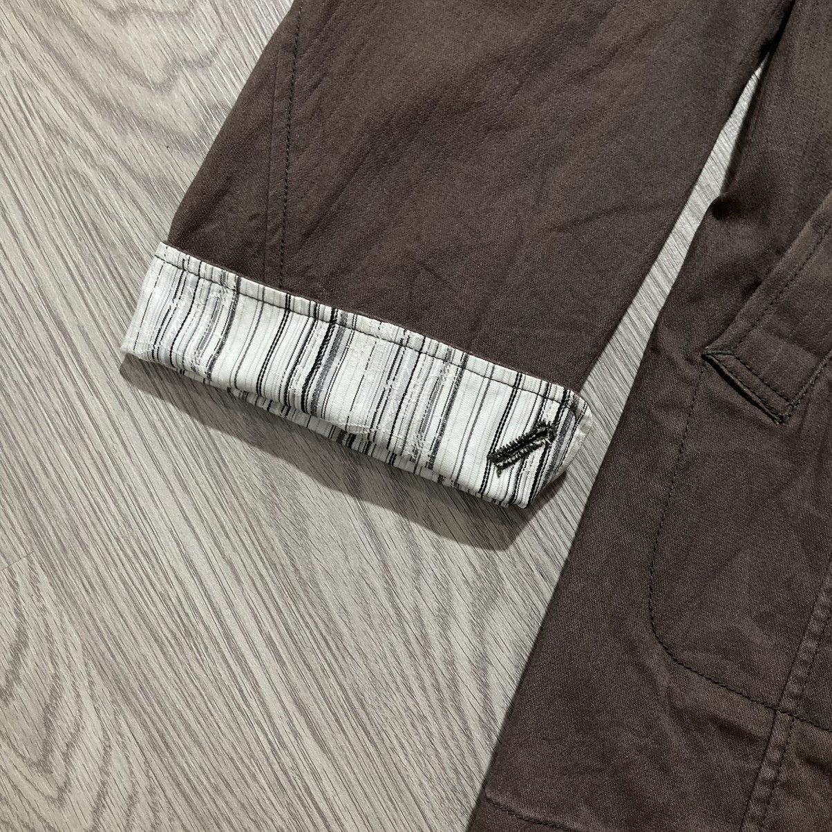 Michel Klein Vintage Michel Klein Homme Paris Coated Jacket Brown Luxury Size US L / EU 52-54 / 3 - 9 Thumbnail