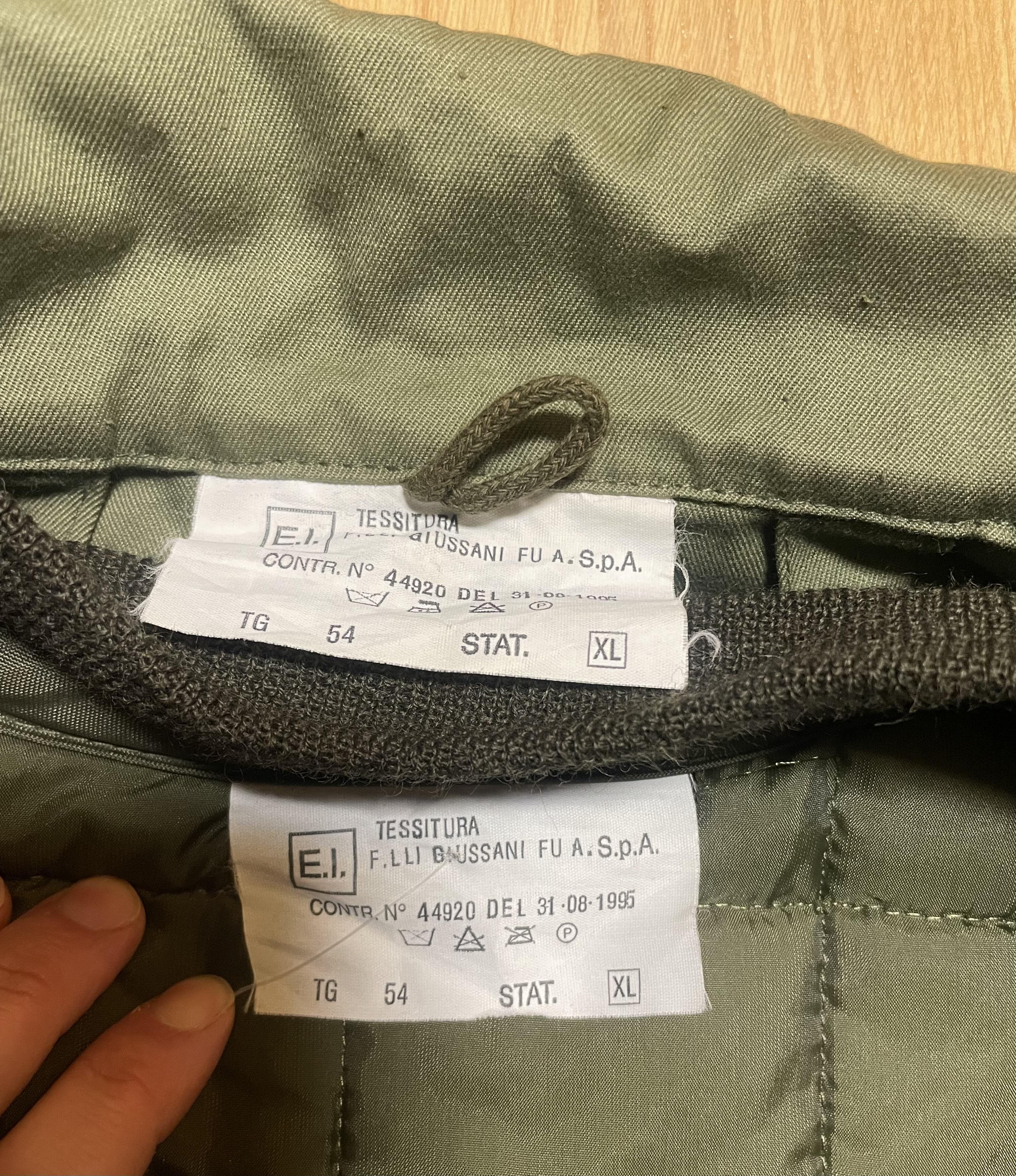 Vintage Vintage Military Field Jacket Olive Green Size US XL / EU 56 / 4 - 3 Thumbnail