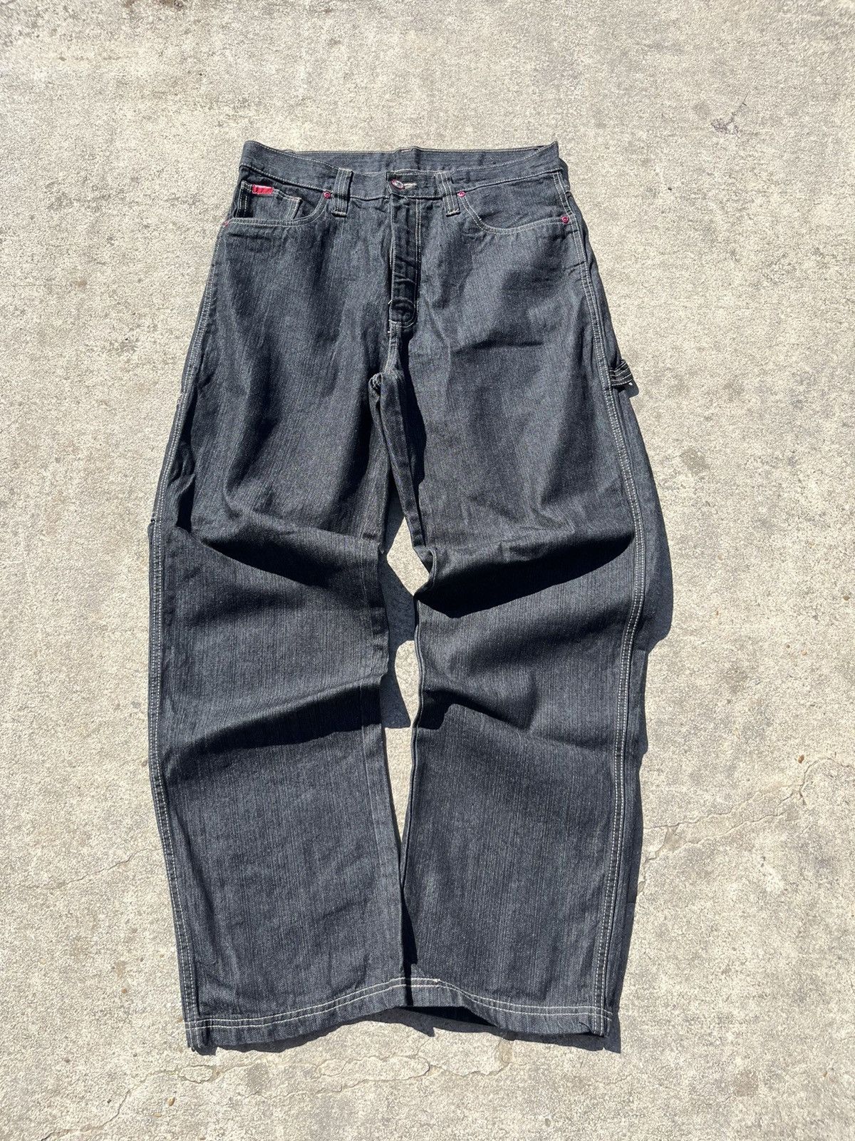 Fubu BAGGY PLATINUM FUBU CARPENTER JEANS Size US 34 / EU 50 - 1 Thumbnail