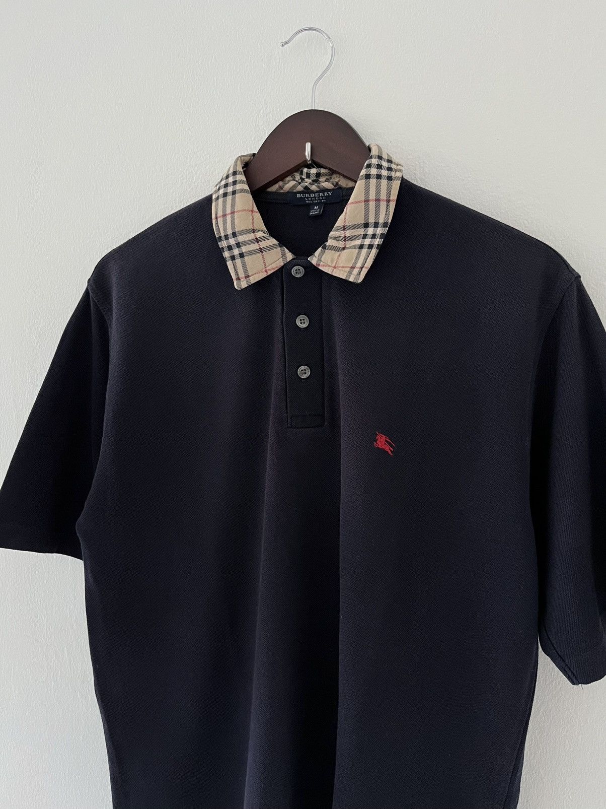 Burberry Vintage Burberry Nova Check Polo Size US M / EU 48-50 / 2 - 2 Thumbnail