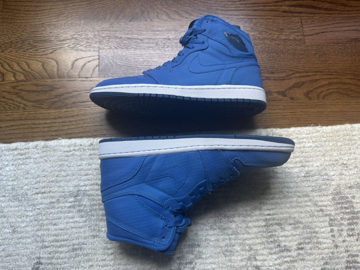 Jordan Brand 2009 8.5 Air Jordan 1 Retro High “Sapphire” Blue Blueprint Size US 8.5 / EU 41-42 - 4 Thumbnail
