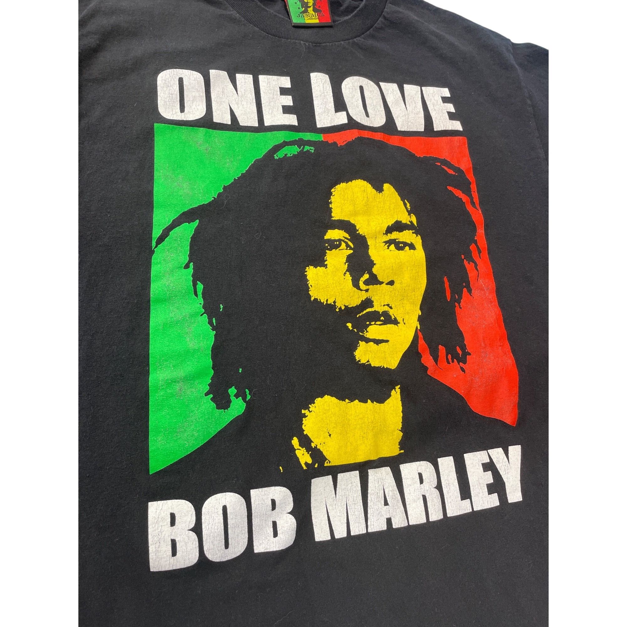 Other Bob Marley One Love Graphic Mens Black T-Shirt Sz L SKU 946 Size US L / EU 52-54 / 3 - 2 Thumbnail