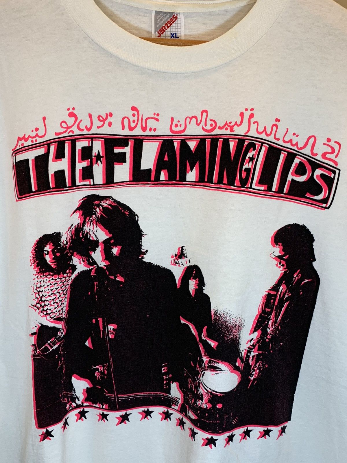 Band Tees *RARE* Vintage 80’s The Flaming Lips Orgasm Skull Band Shirt Size US XL / EU 56 / 4 - 3 Thumbnail