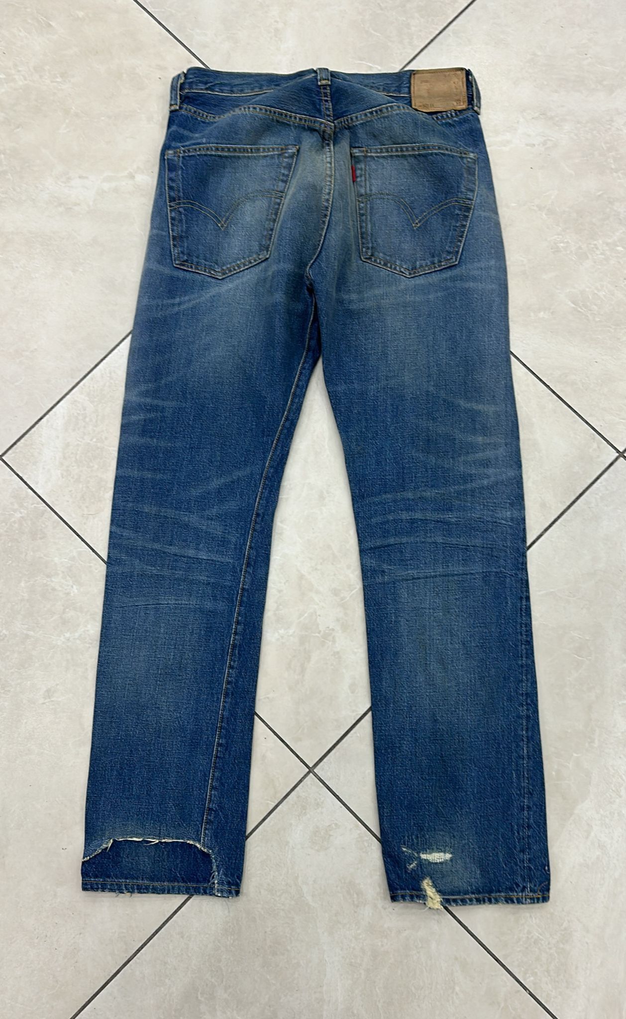 Levi's Vintage Clothing LVC Levi's Vintage Clothing 1947 501XX BigE Selvedge Jeans Size US 32 / EU 48 - 2 Thumbnail