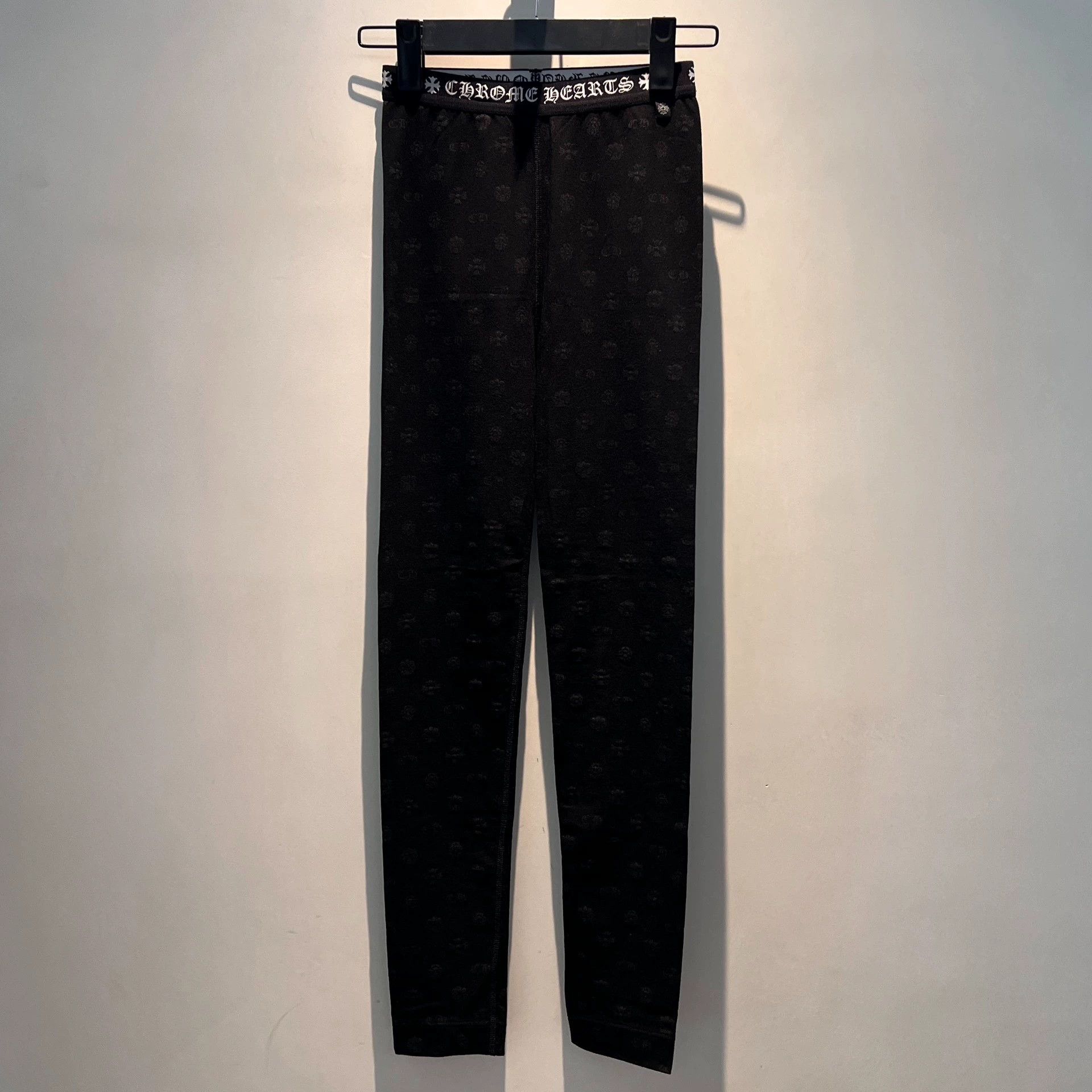 Chrome Hearts Chrome Hearts Yoga Pants with All-Over Print of Sanskrit Size 29" - 1 Thumbnail