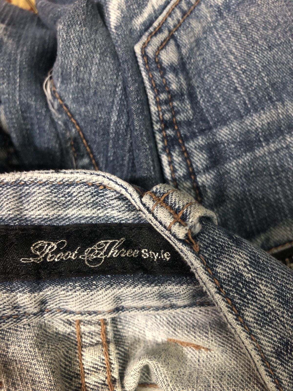 Hysteric Glamour Root Three Denim Pants Size US 30 / EU 46 - 3 Thumbnail