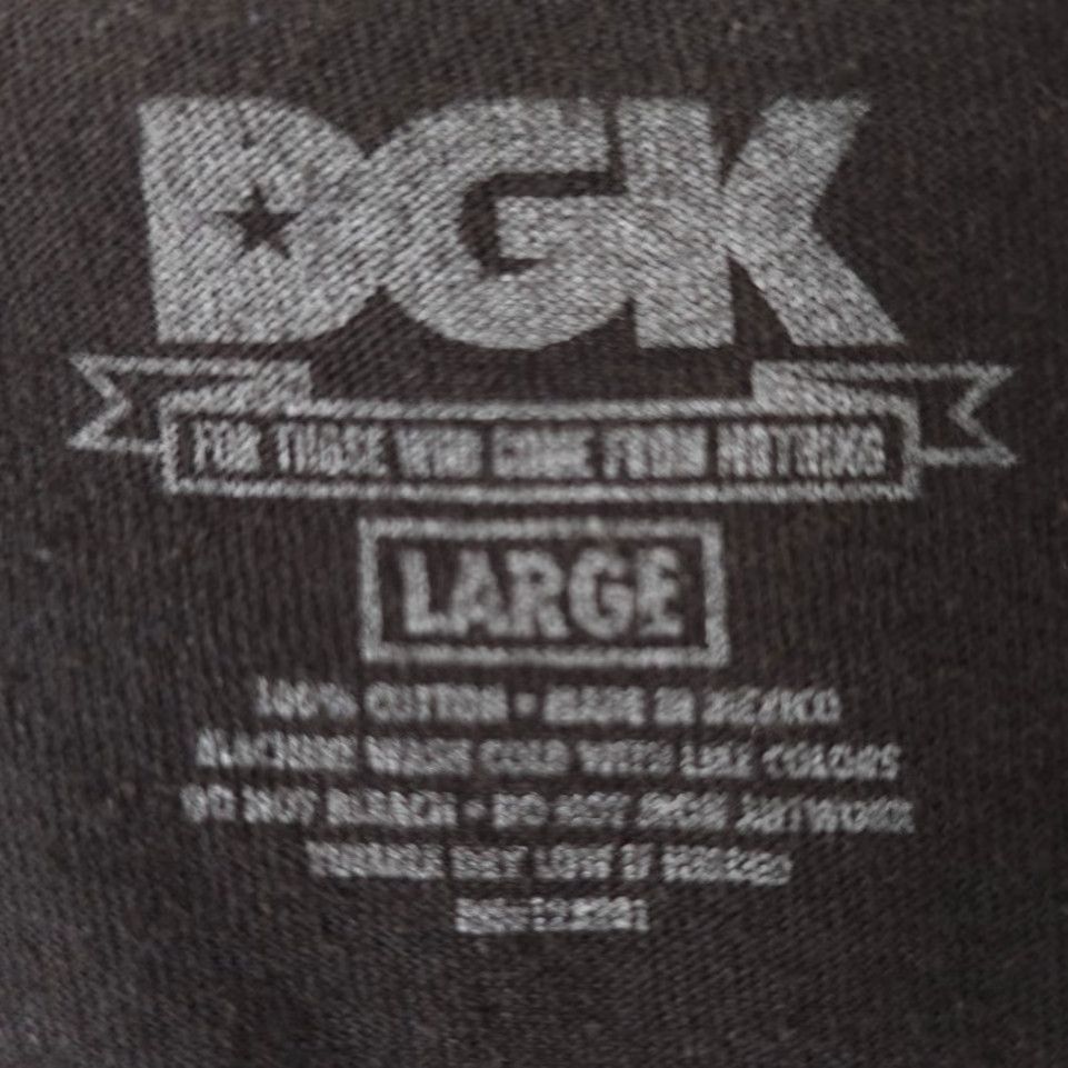DGK DGK Skater T Shirt Mens Large Black Graphic Print Horror Jason Hockey Mask Ghetto Hustler Size US L / EU 52-54 / 3 - 6 Thumbnail
