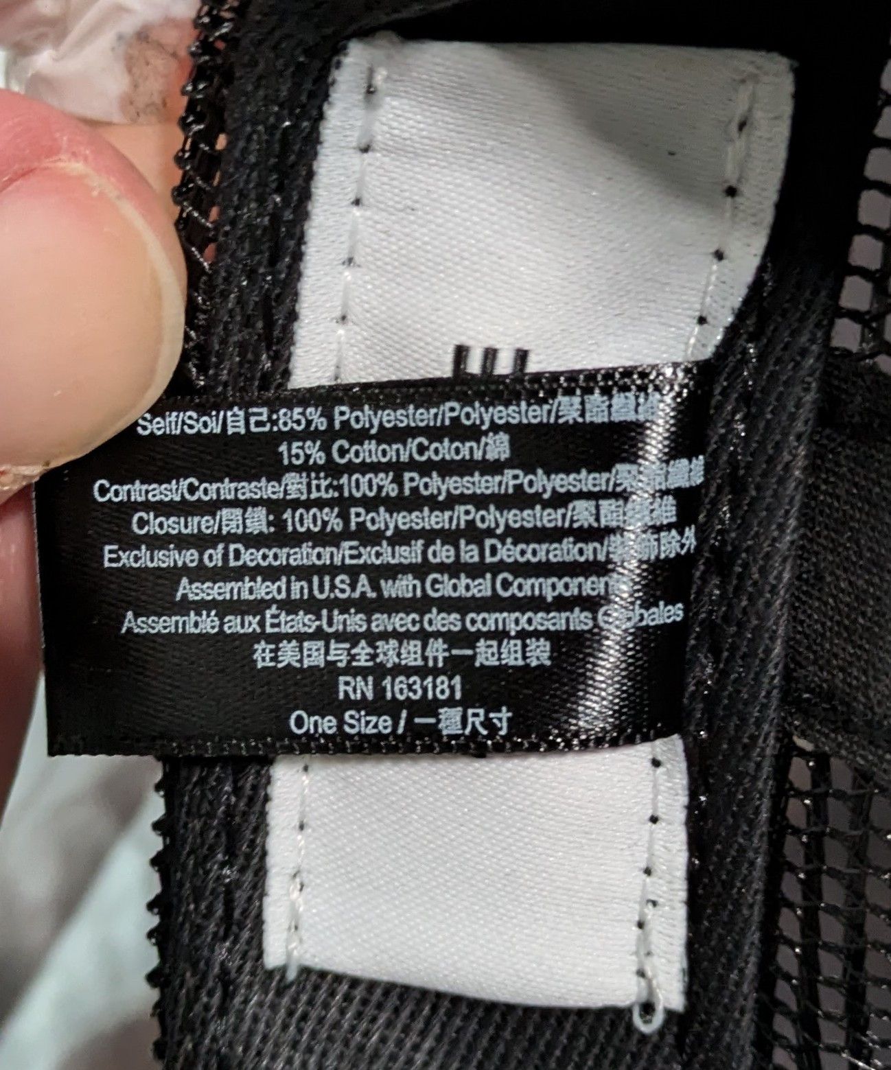 Rhude Spade Logo Trucker Size ONE SIZE - 6 Thumbnail