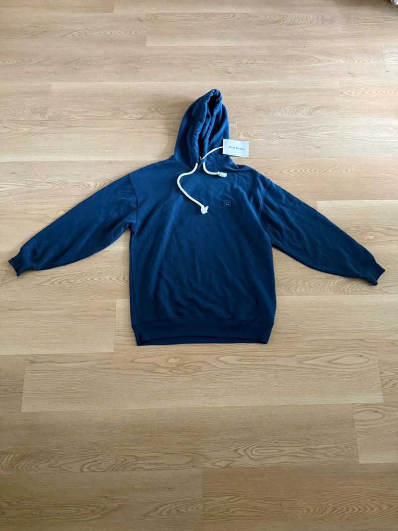Acne Studios acne studios Blue hooded sweatshirt 2506-Nextarrow Size US XXS / EU 40 - 2 Thumbnail