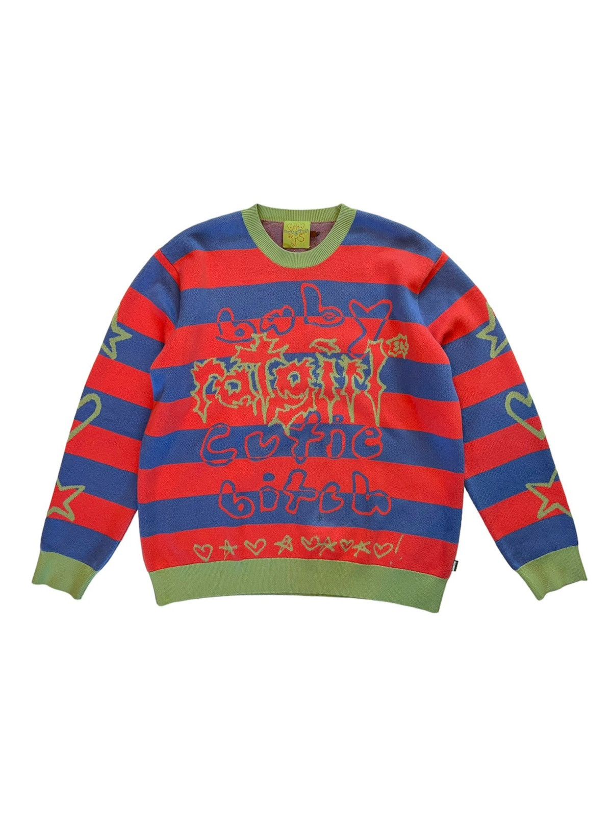 image of Heaven By Marc Jacobs Ratgirl Supercharged Rat Sweater, Men's (Size Medium)