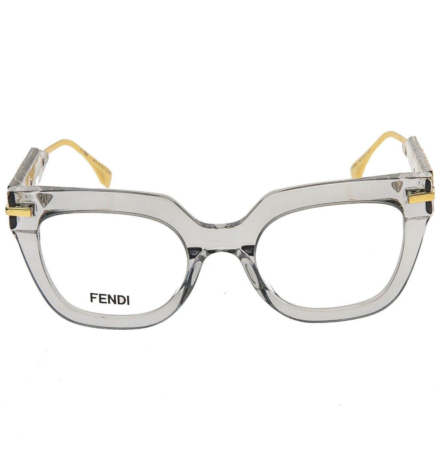 Fendi FENDI FENDIGRAPHY HOBO 50065 001 Eyeglass Frame FE50065I Size ONE SIZE - 2 Thumbnail