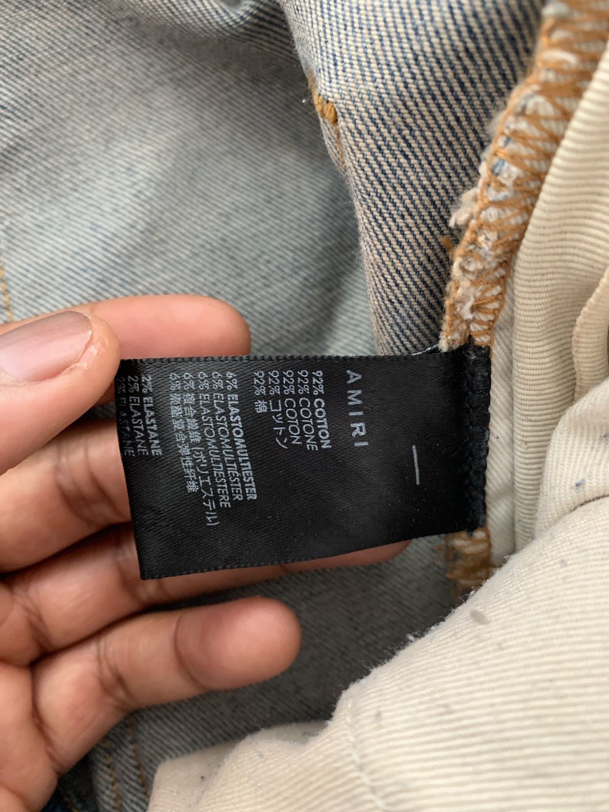 Amiri Amiri denim light blue wash Size US 32 / EU 48 - 5 Thumbnail