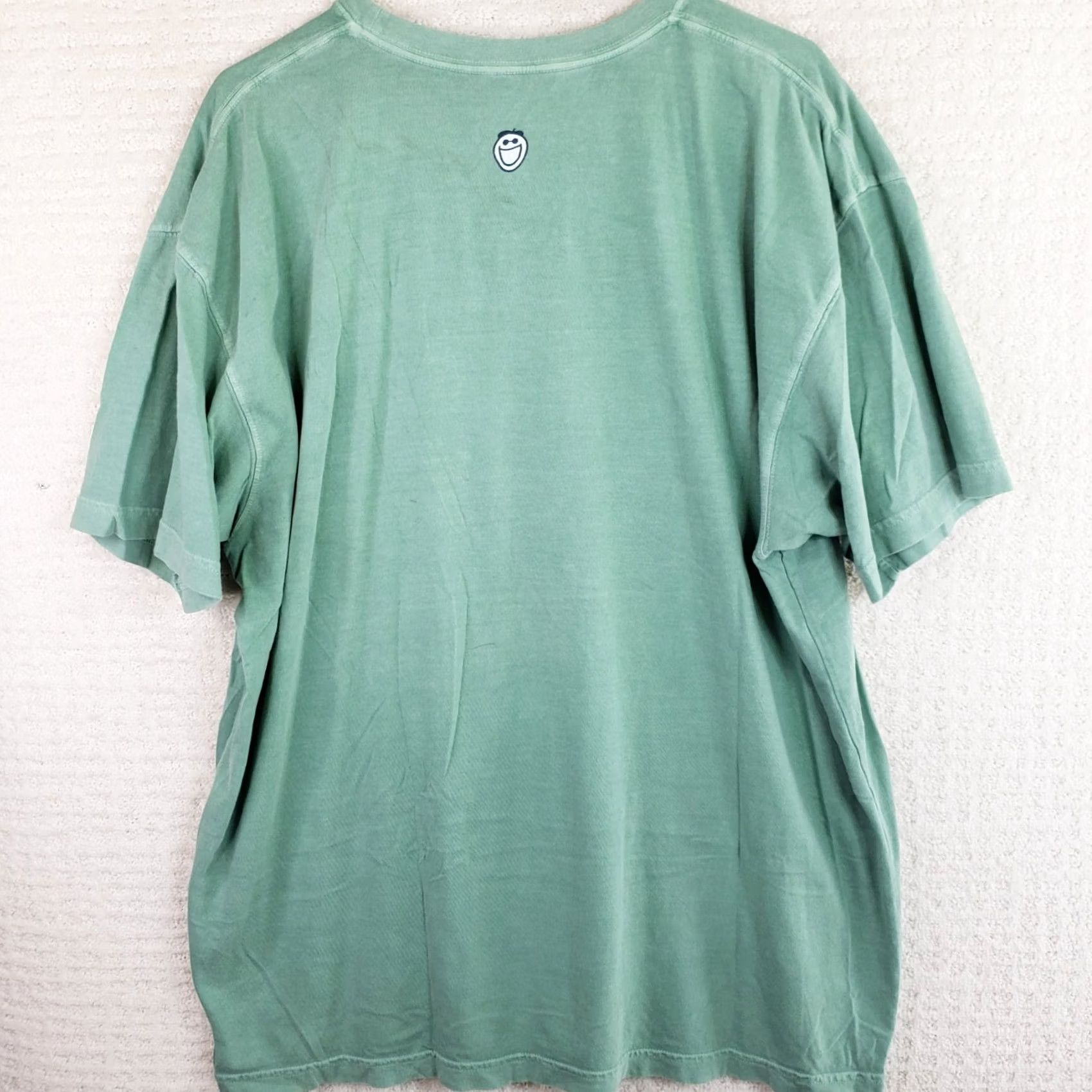Life is Good Life is Good Crusher Tee Shirt "Happy Camper" Short Sl. Crew Neck Mens XL Green Size US XL / EU 56 / 4 - 7 Thumbnail