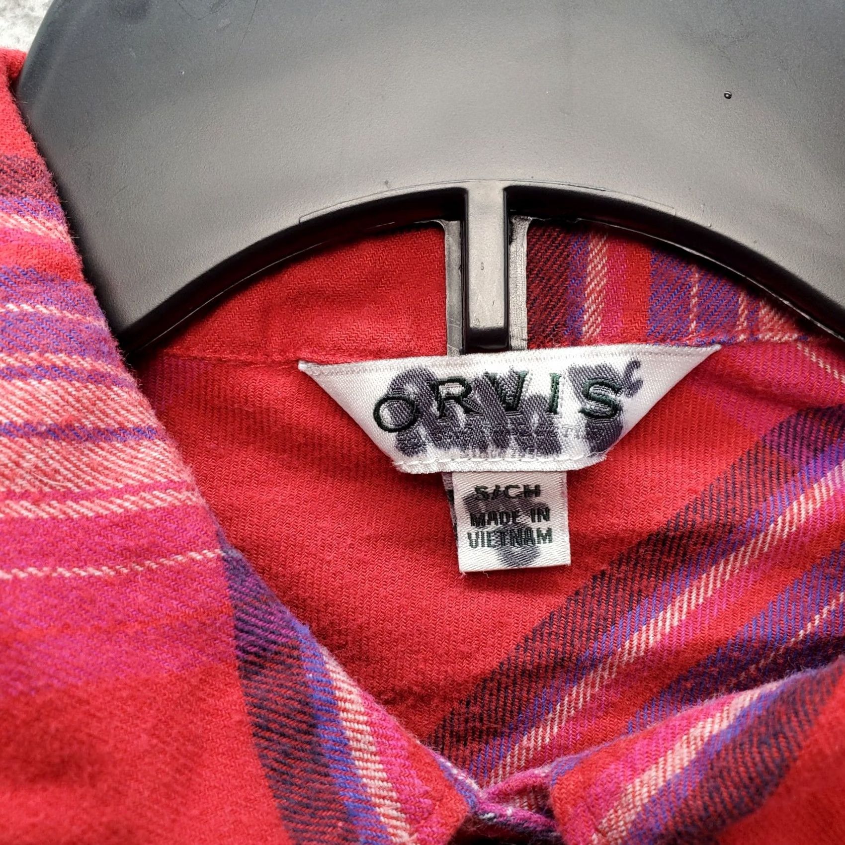 Orvis Orvis Shirt Women S Multicolor Plaid Flannel Chest Pocket Collared Button Up - Womens Size S Shirt Size S / US 4 / IT 40 - 4 Thumbnail