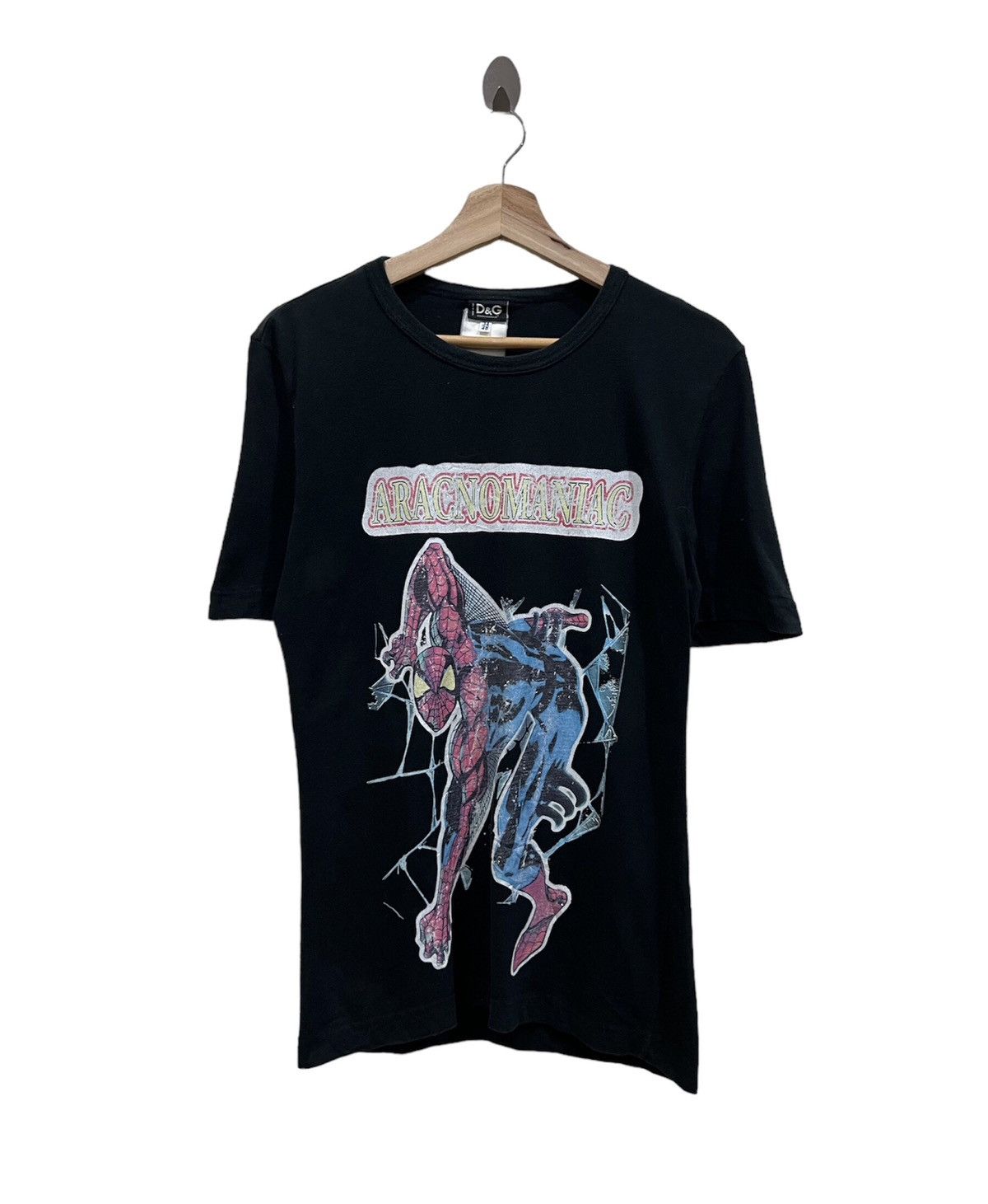 image of Dolce Gabbana Dolce&gabbana Aracnomaniac Tshirt in Black, Men's (Size Small)