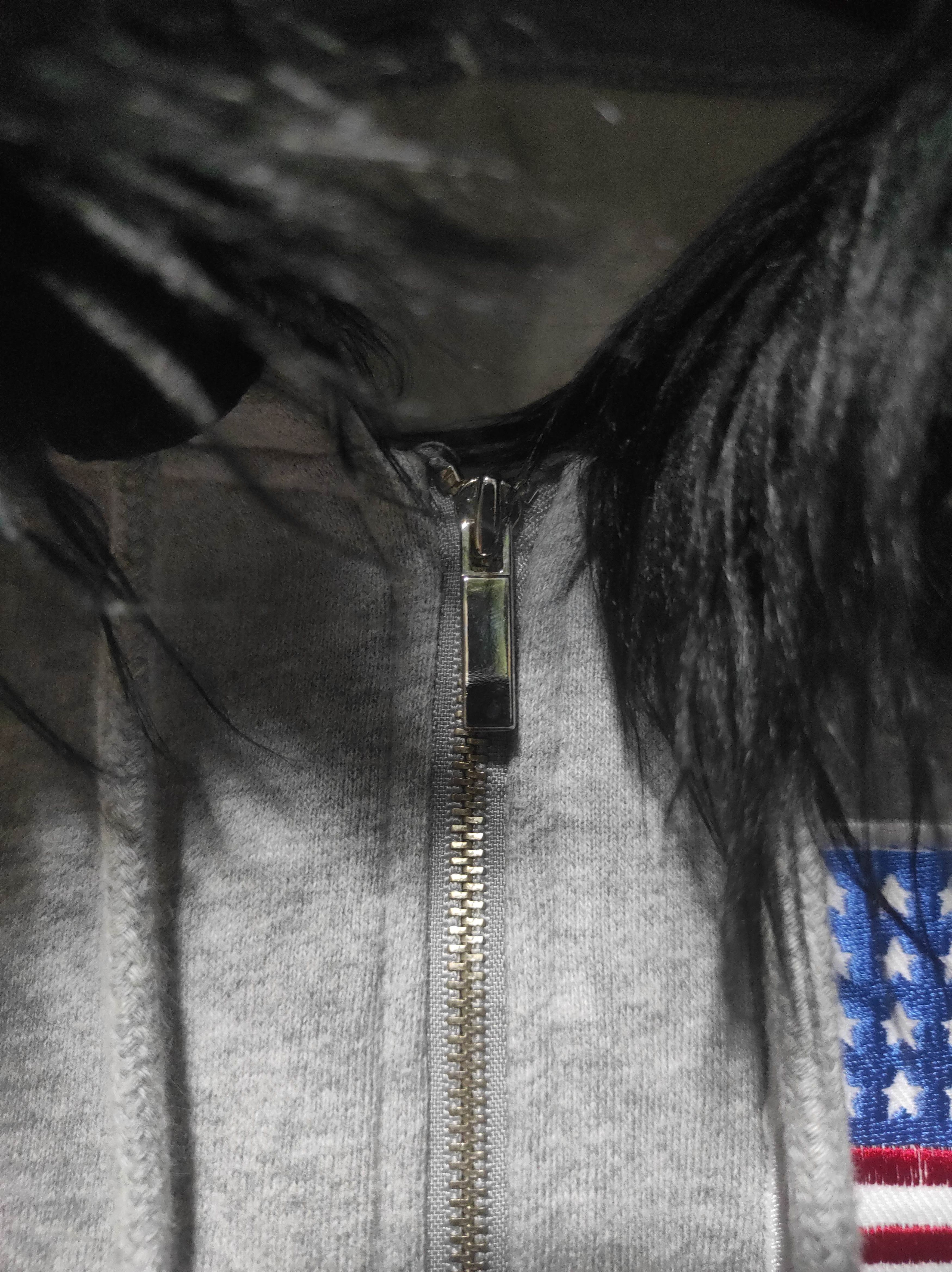 If Six Was Nine ARU USA Flag Crop Zip Fur Hoodie IfSixWasNine LGB style Size M / US 6-8 / IT 42-44 - 5 Thumbnail