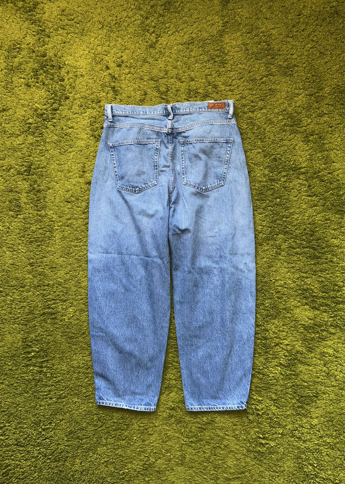 Polo Ralph Lauren Polo Ralph Lauren the carrot wide leg baggy fit jeans denim Size 32" / US 10 / IT 46 - 2 Thumbnail