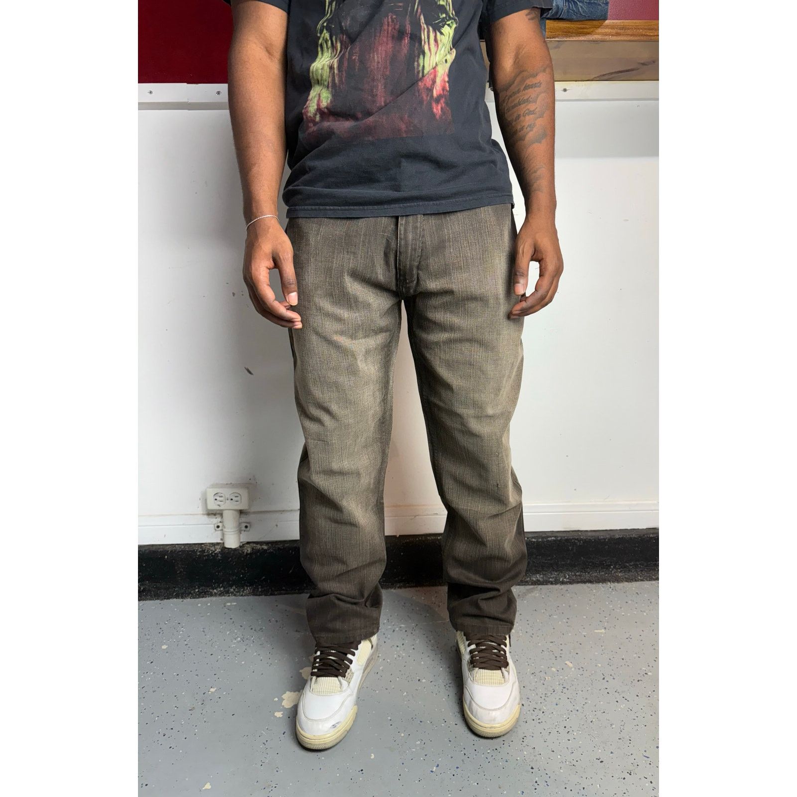 JNCO y2k brown fade baggy jeans Size US 36 / EU 52 - 2 Thumbnail