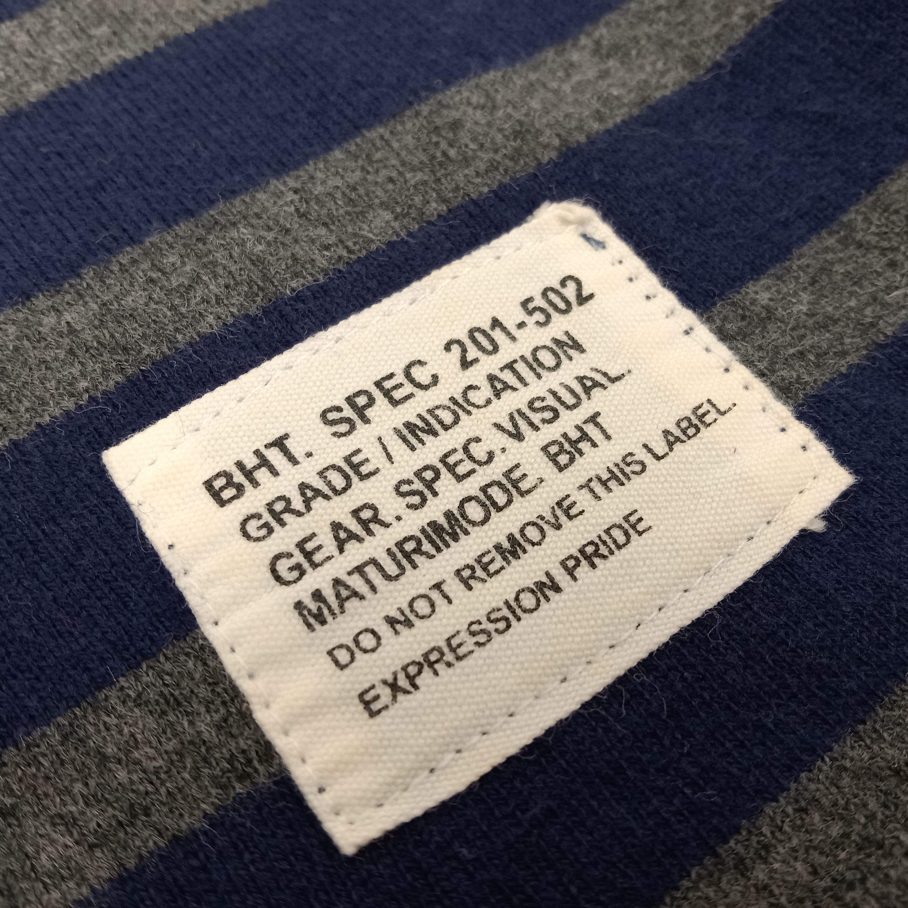 Beams Plus × Vintage Beams Japanese Brand Streetwear Style Stripes Design Tshirt Size US M / EU 48-50 / 2 - 8 Thumbnail